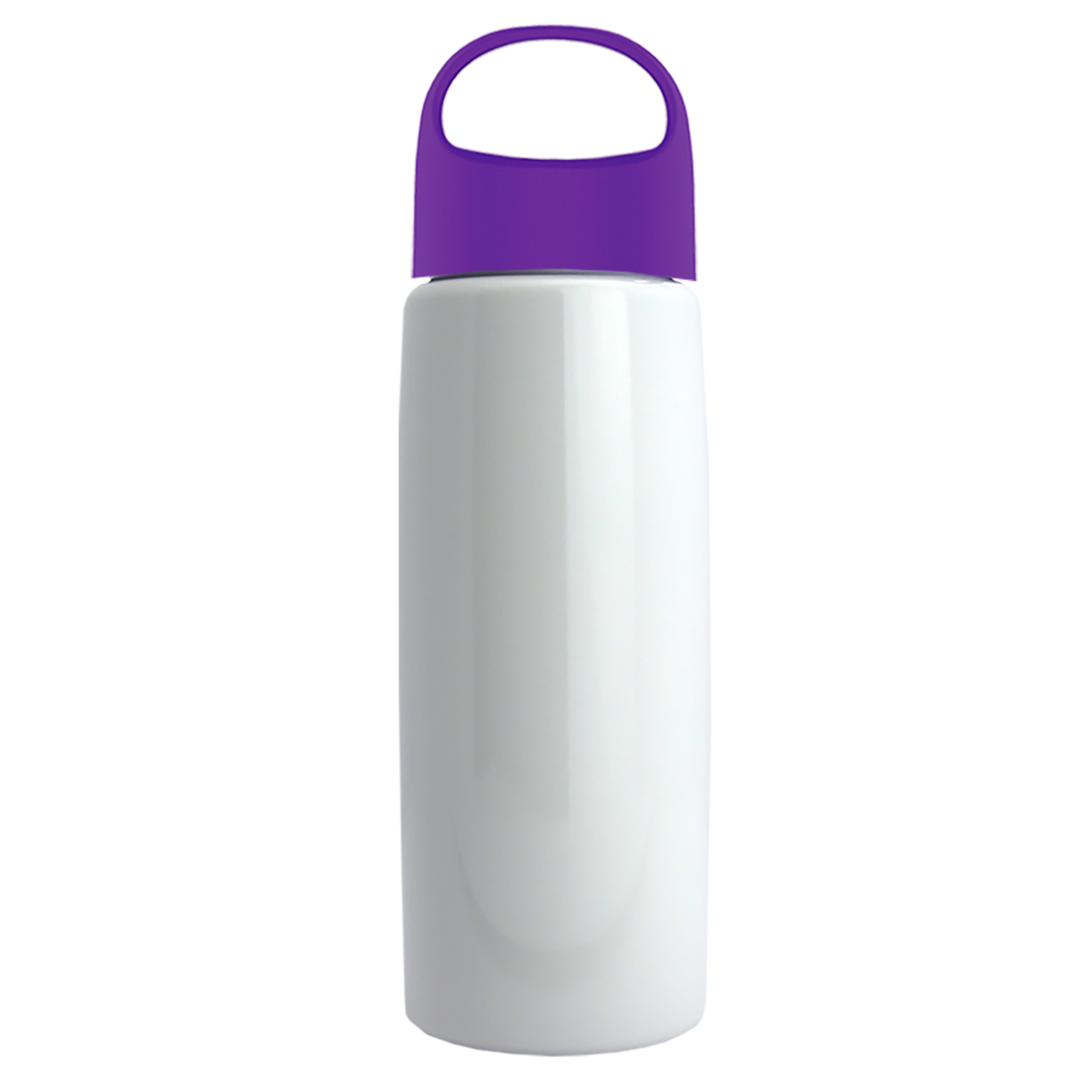 Custom logo Flair Tritan® Metallike Bottle with Oval Crest Lid - 26 oz.