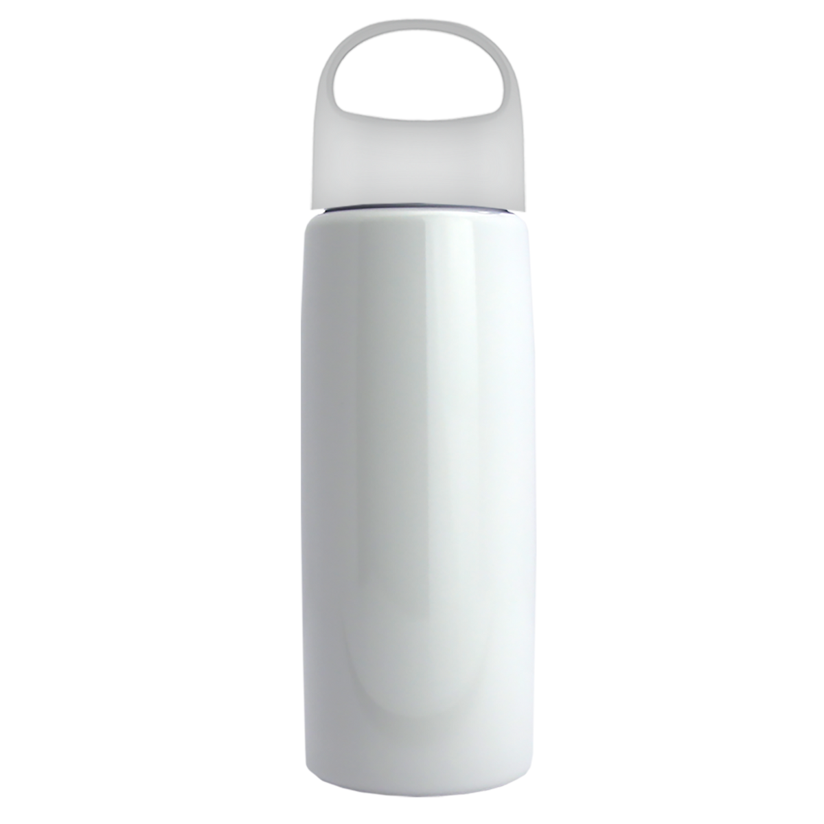 Custom logo Flair Tritan® Metallike Bottle with Oval Crest Lid - 26 oz.