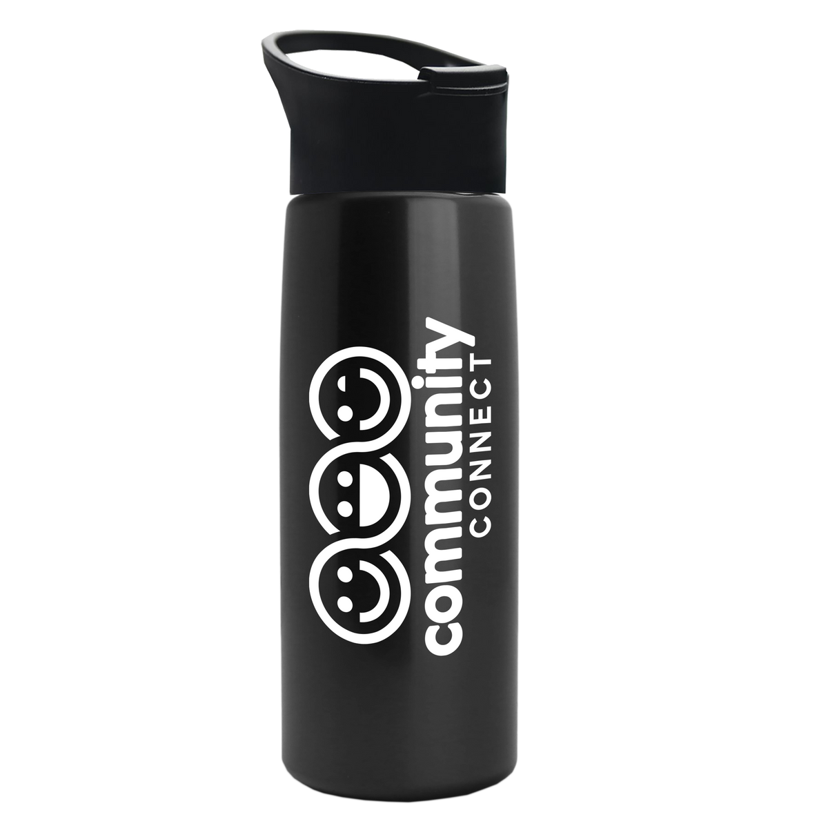 Custom logo Flair Tritan® Metallike Bottle with Pop-Up Lid - 26 oz.