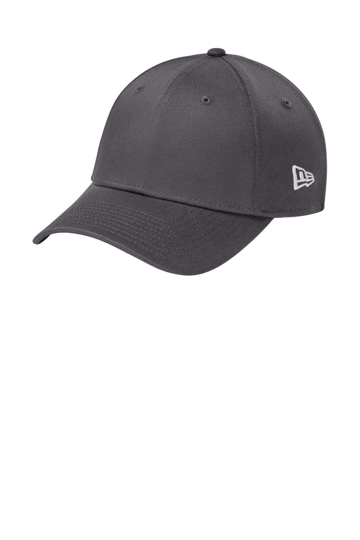 Custom logo New Era® - Structured Stretch Cotton Cap.  NE1000 in Flag Graphite