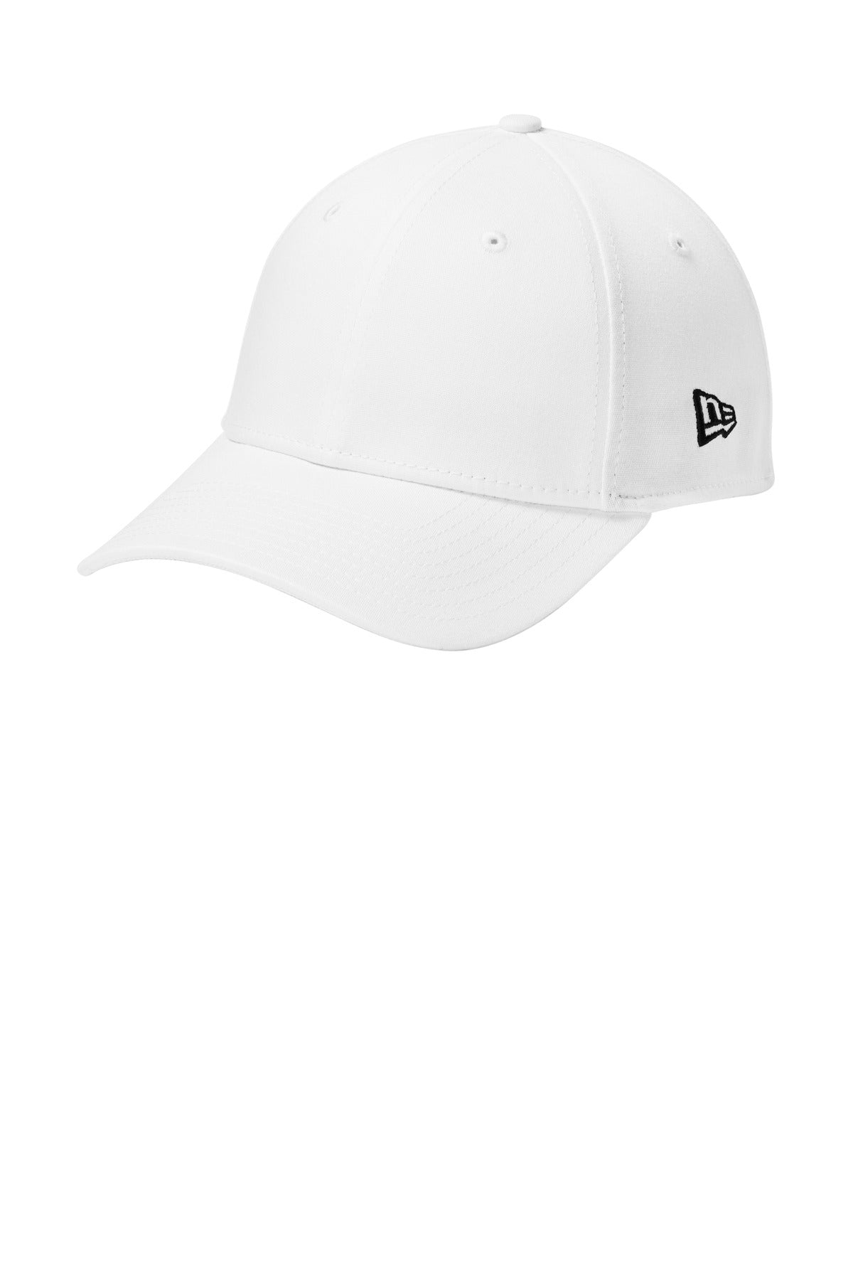 Custom logo New Era® - Structured Stretch Cotton Cap.  NE1000 in Flag White