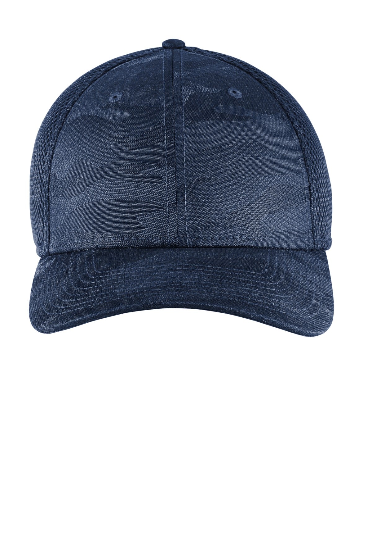 Custom logo New Era ® Tonal Camo Stretch Tech Mesh Cap NE1091 in Navy Camo