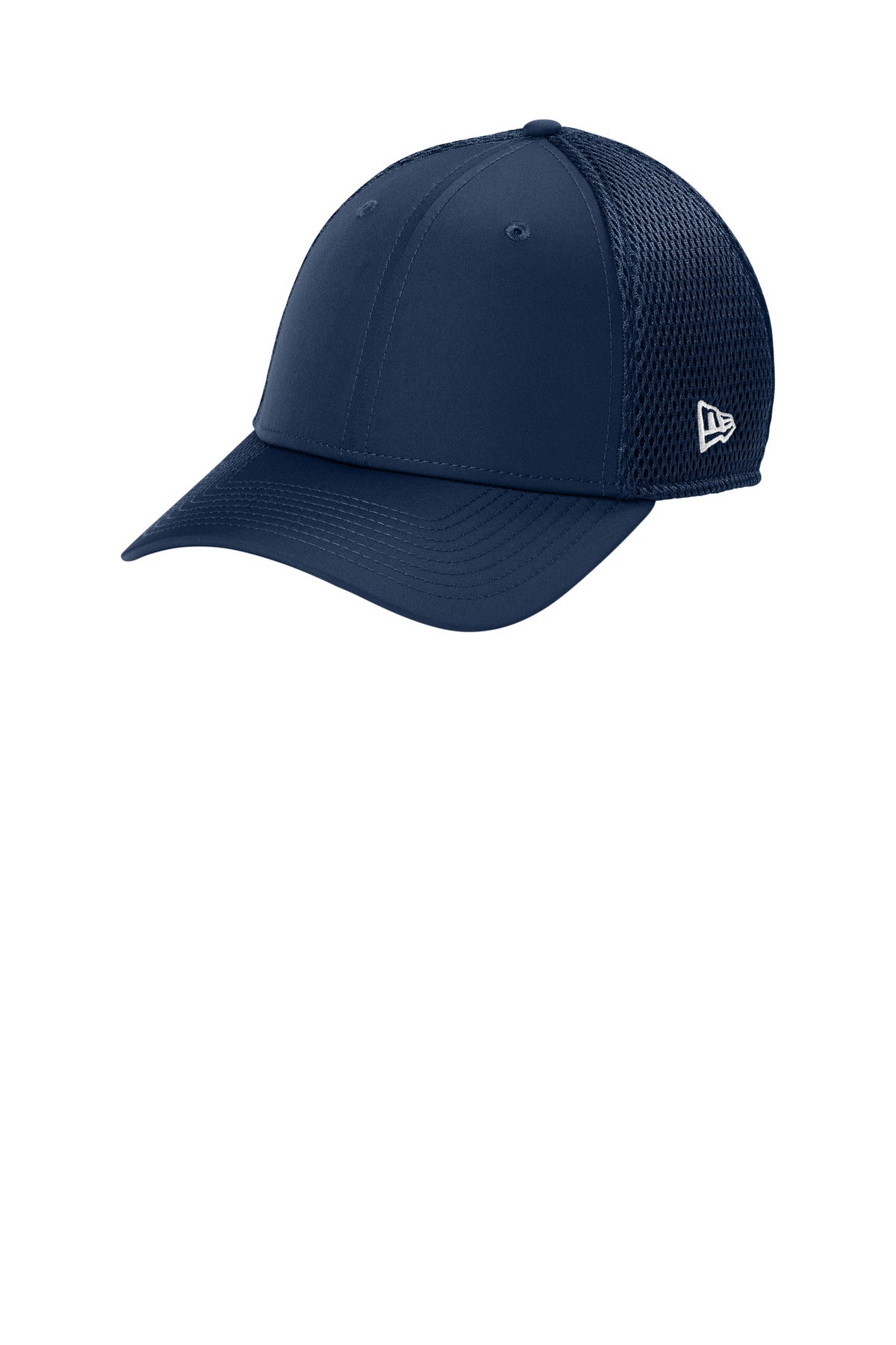 Custom logo New Era® 39THIRTY® Performance Stretch Mesh Cap NE1130 in Deep Navy