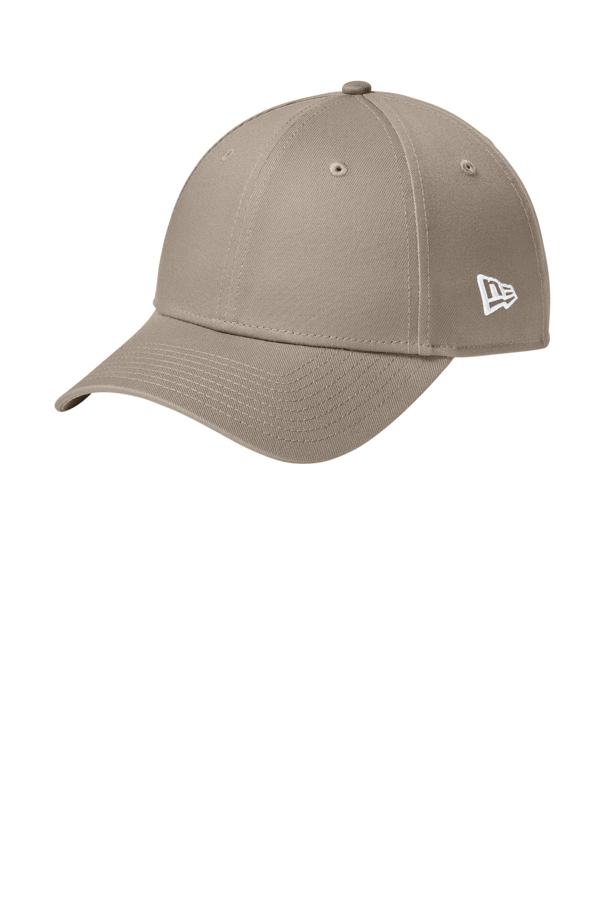 Custom logo New Era® - Adjustable Structured Cap.  NE200 in Flag Khaki