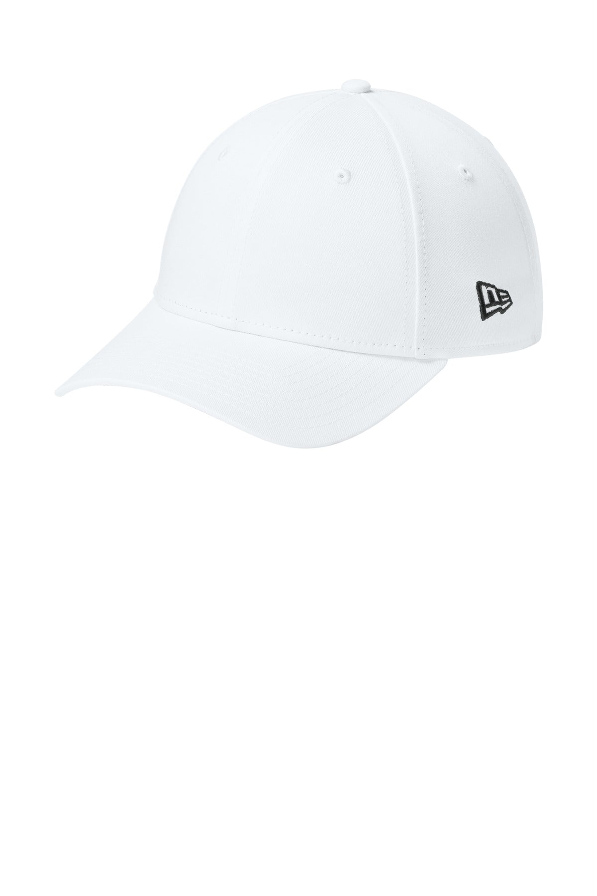 Custom logo New Era® - Adjustable Structured Cap.  NE200 in Flag White