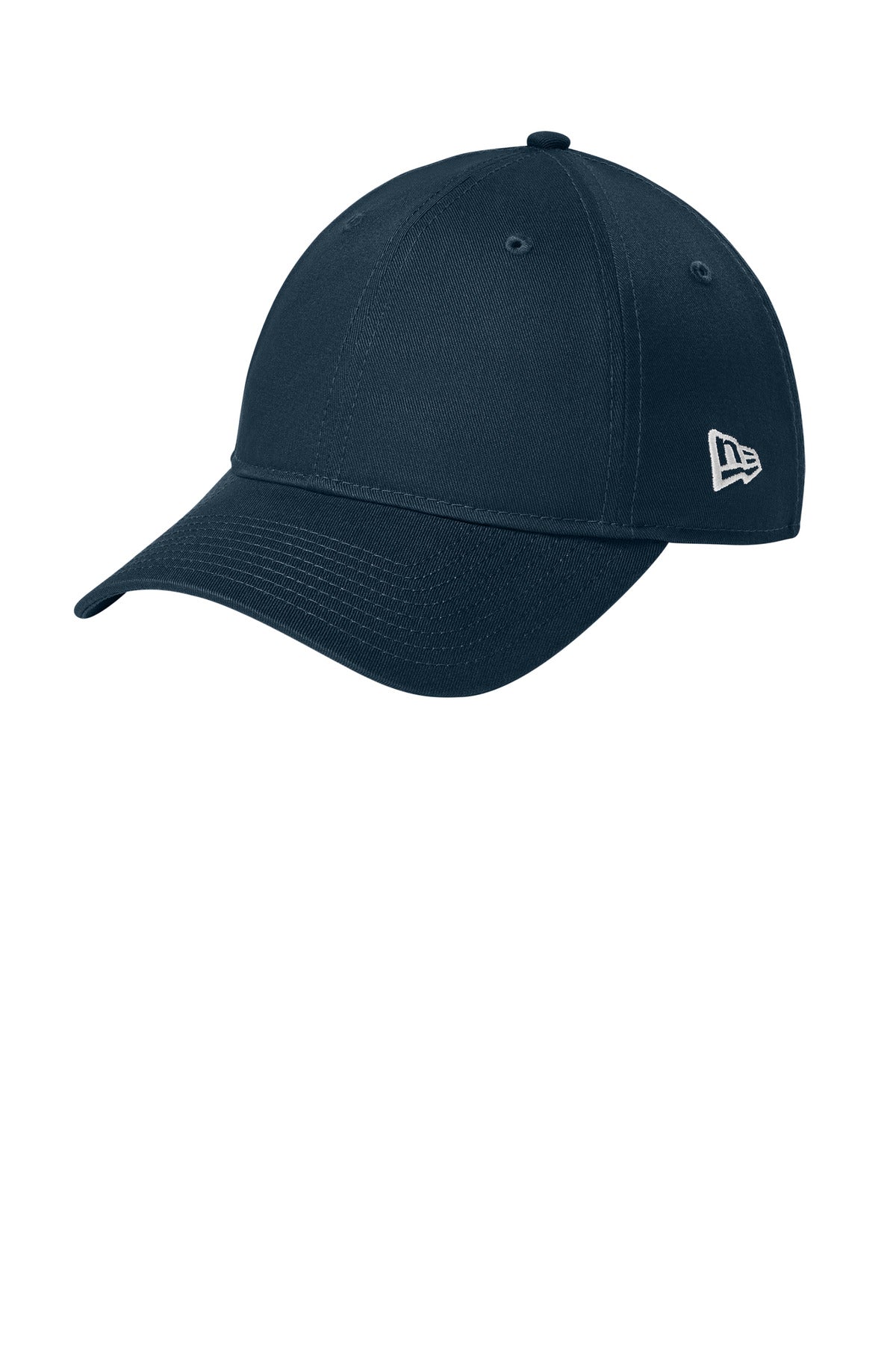 Custom logo New Era® - Adjustable Unstructured Cap.  NE201 in Flag Deep Navy
