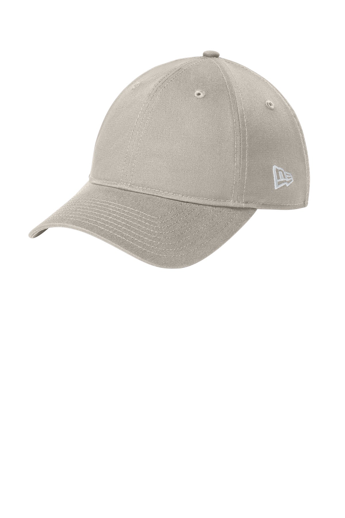 Custom logo New Era® - Adjustable Unstructured Cap.  NE201 in Flag Stone