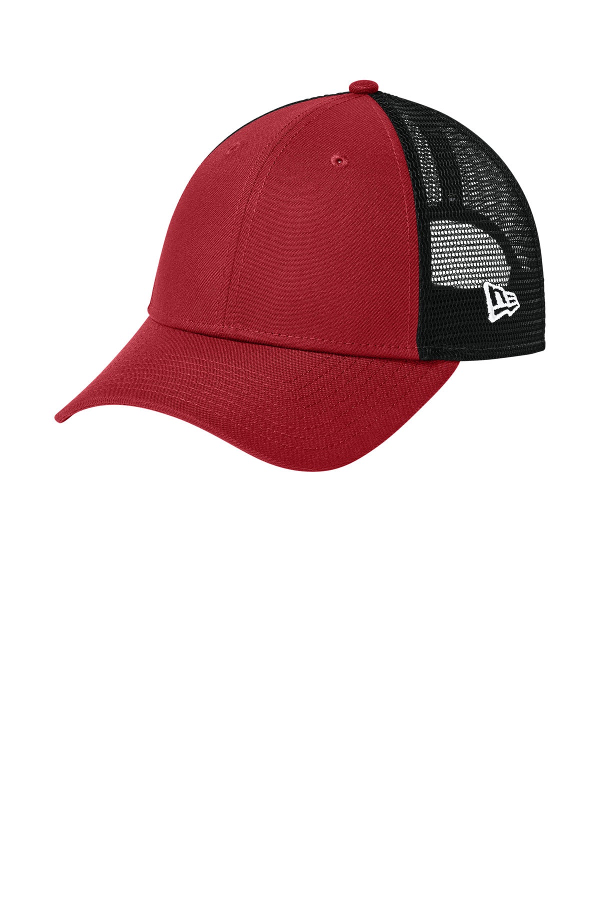 Custom logo New Era® Recycled Snapback Cap NE208 in Flag Scarlet