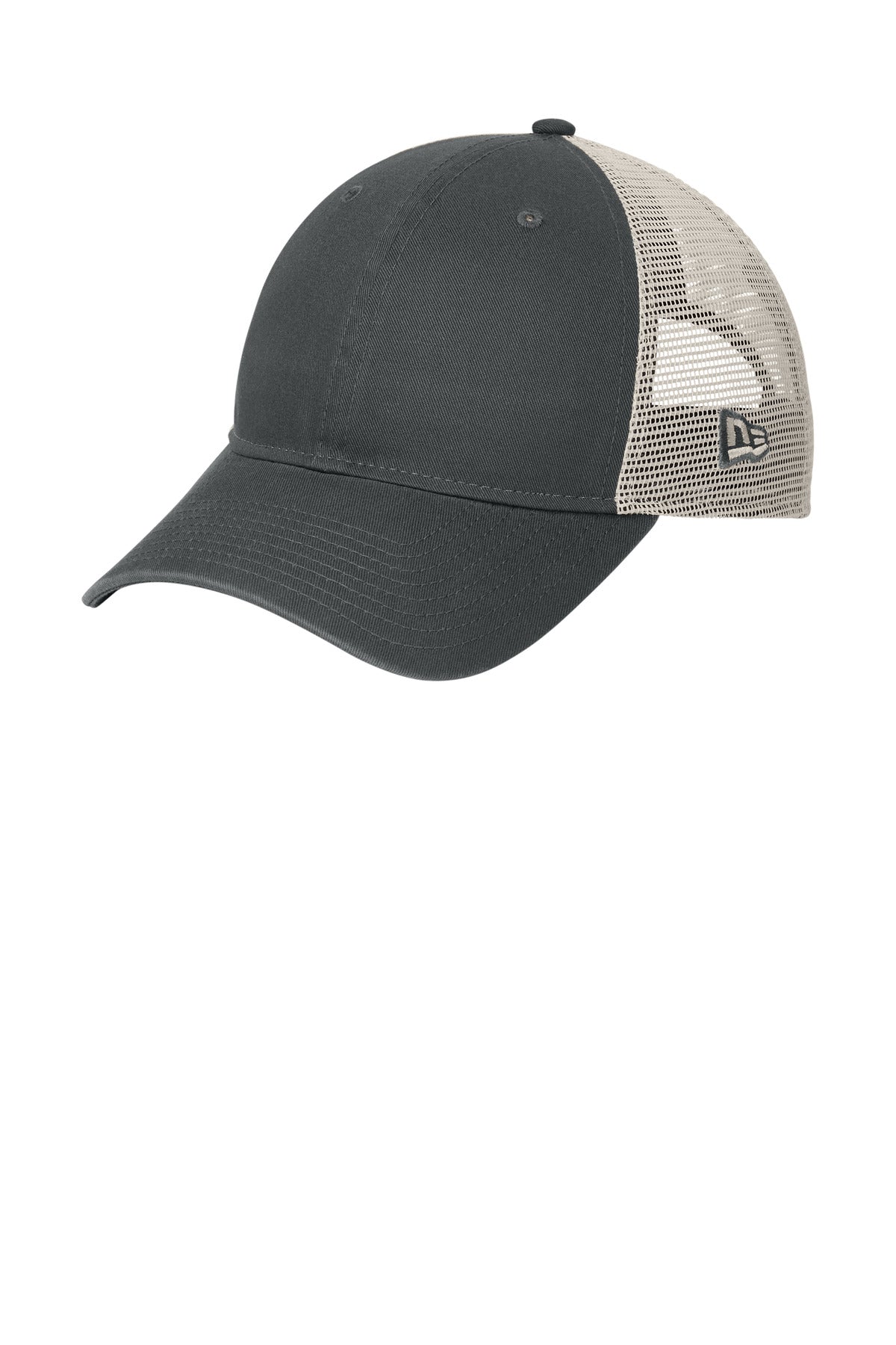 Custom logo New Era® 9TWENTY® Unstructured Mesh Snapback Cap NE215 in Graphite/ Stone