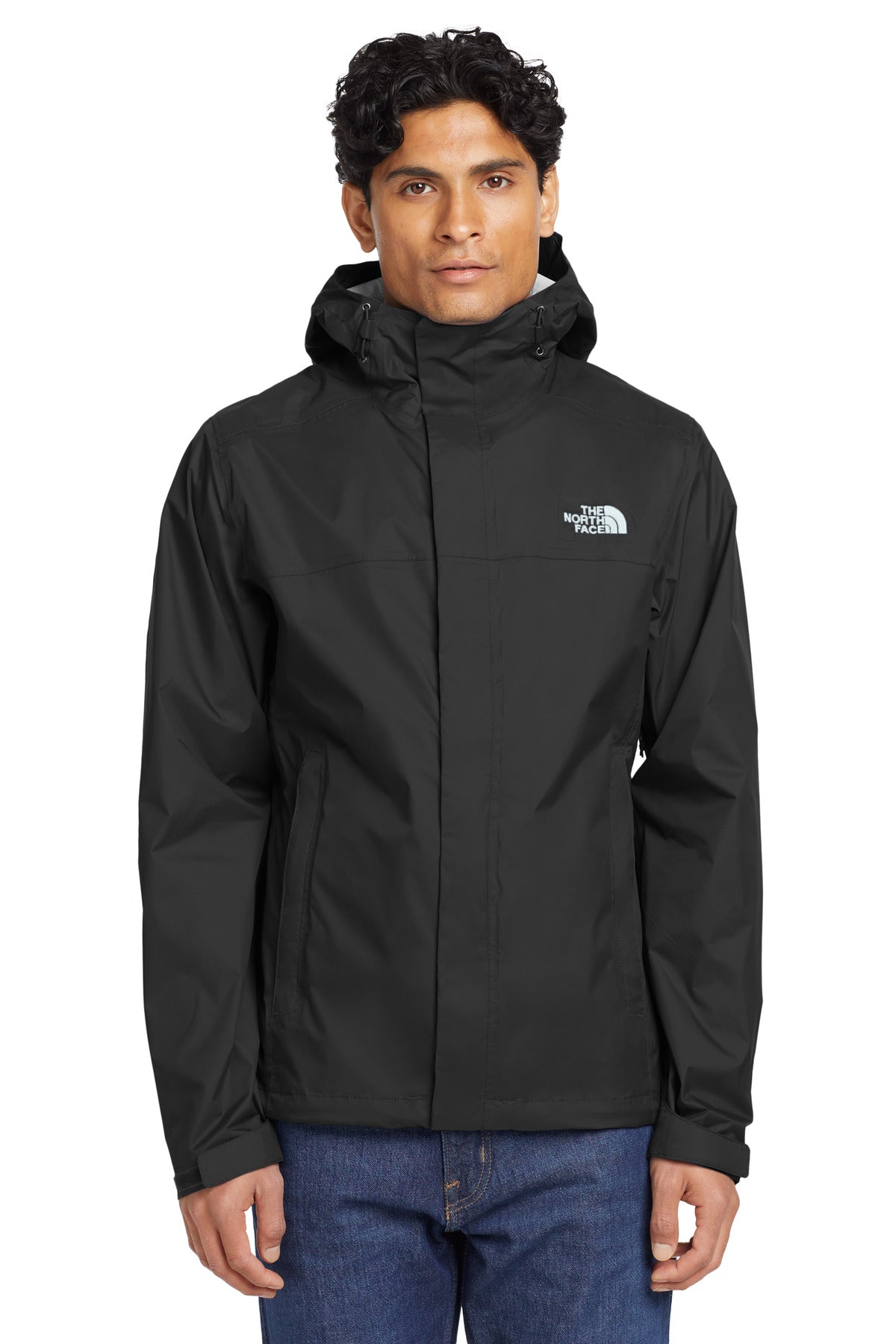 Custom logo The North Face ® DryVent™ Rain Jacket. NF0A3LH4 in TNF Black
