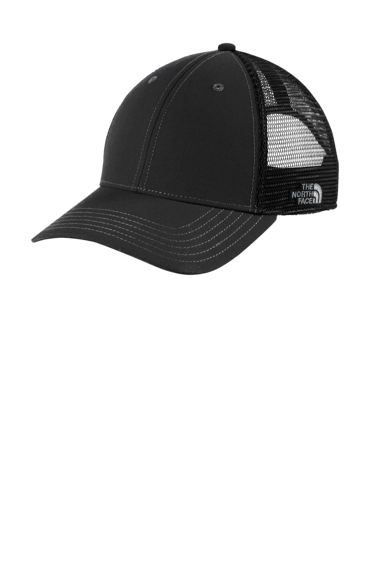 Custom logo The North Face ® Ultimate Trucker Cap. NF0A4VUA in TNF Black/ TNF Black