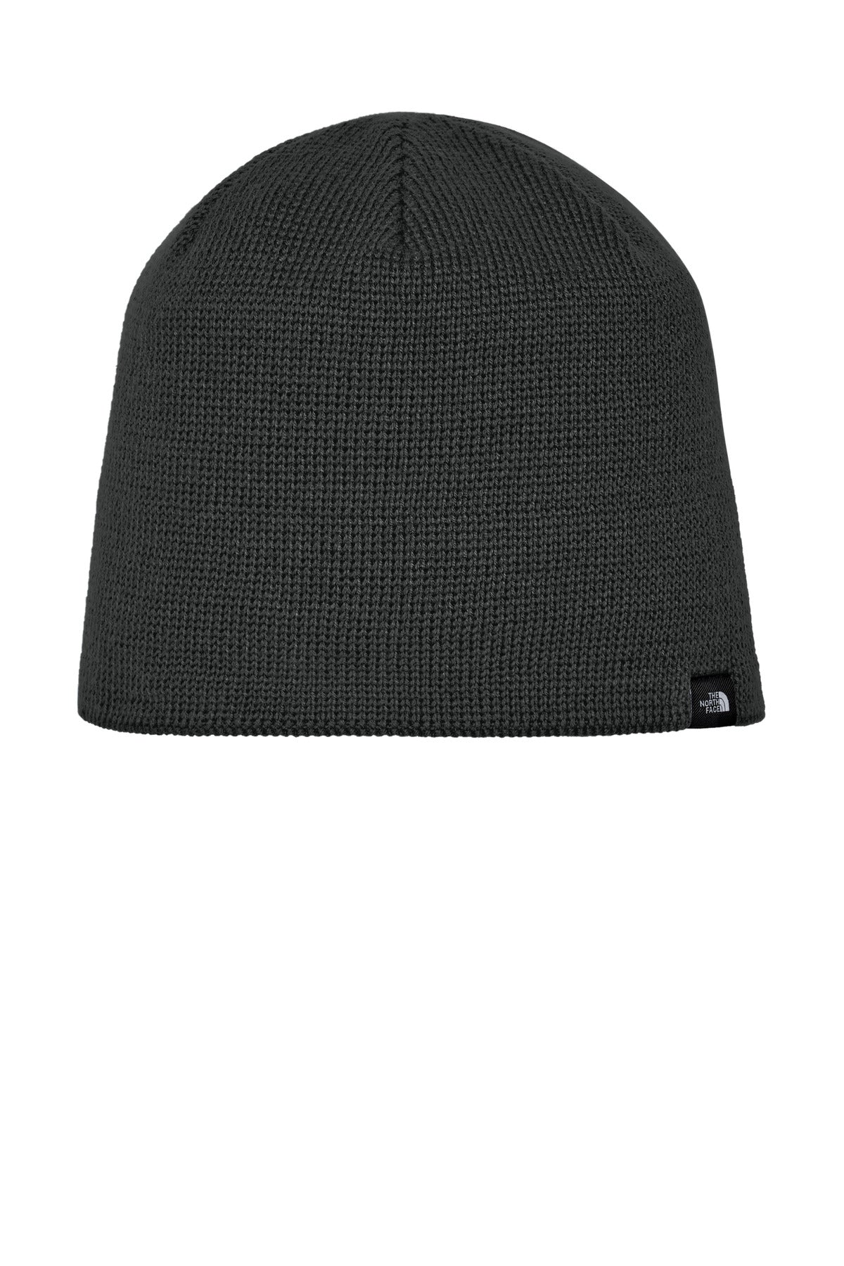Custom logo The North Face ® Mountain Beanie. NF0A4VUB in Asphalt Grey