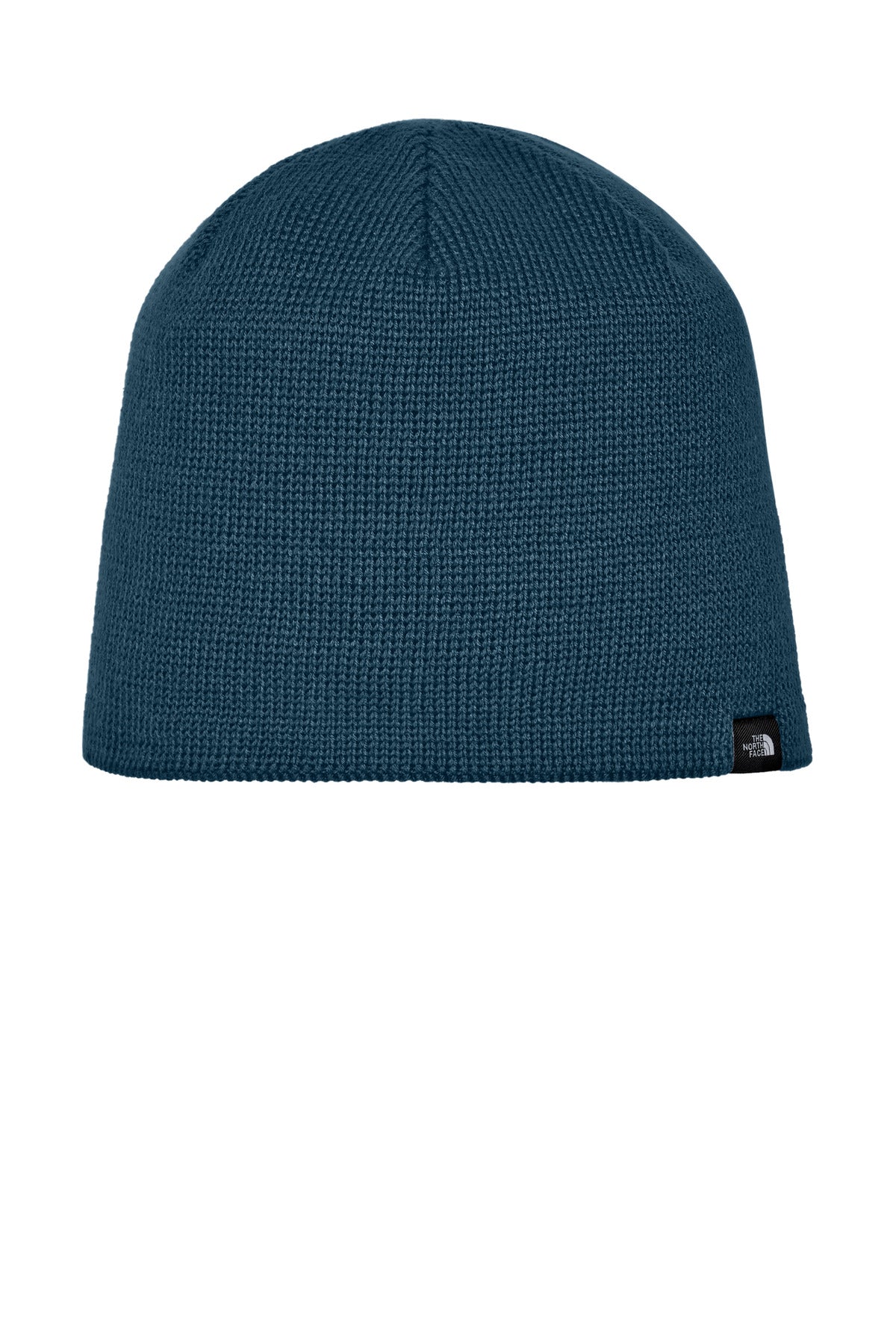 Custom logo The North Face ® Mountain Beanie. NF0A4VUB in Blue Wing