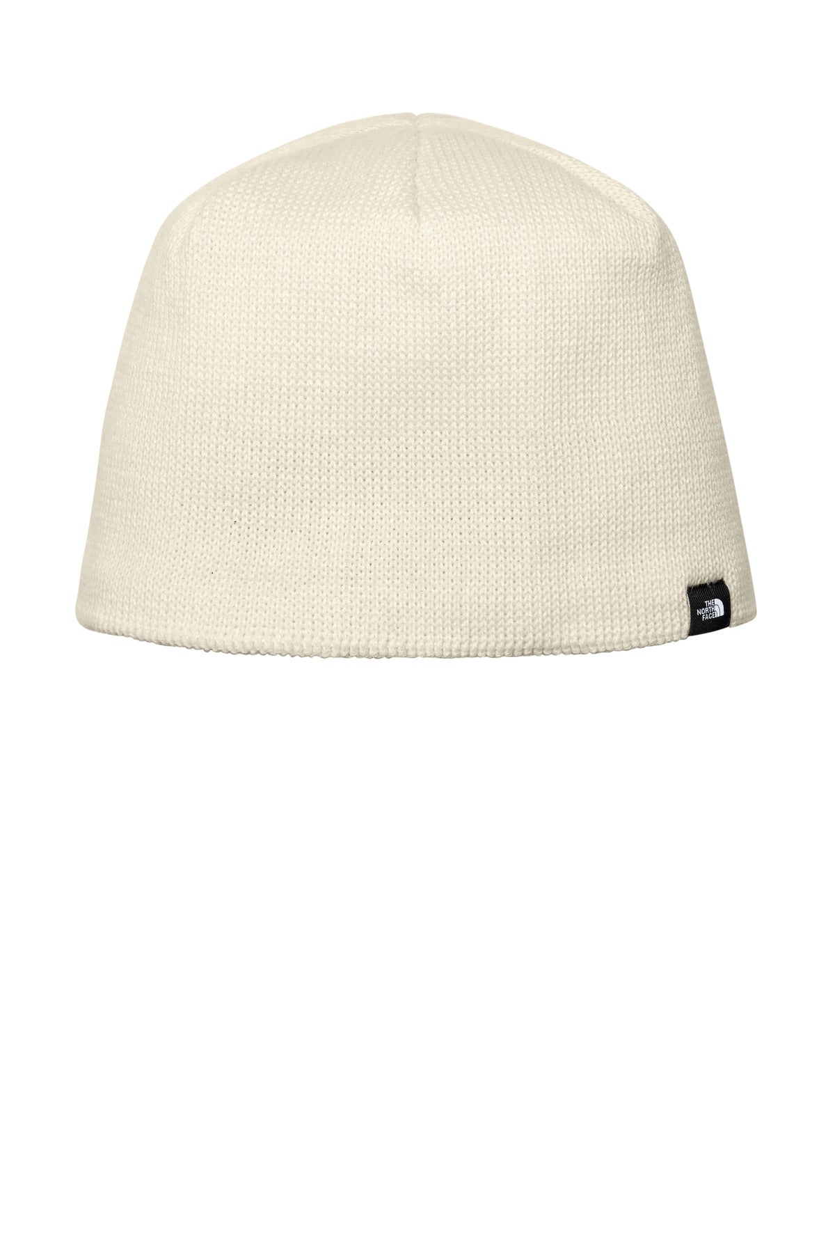 Custom logo The North Face ® Mountain Beanie. NF0A4VUB in Vintage White