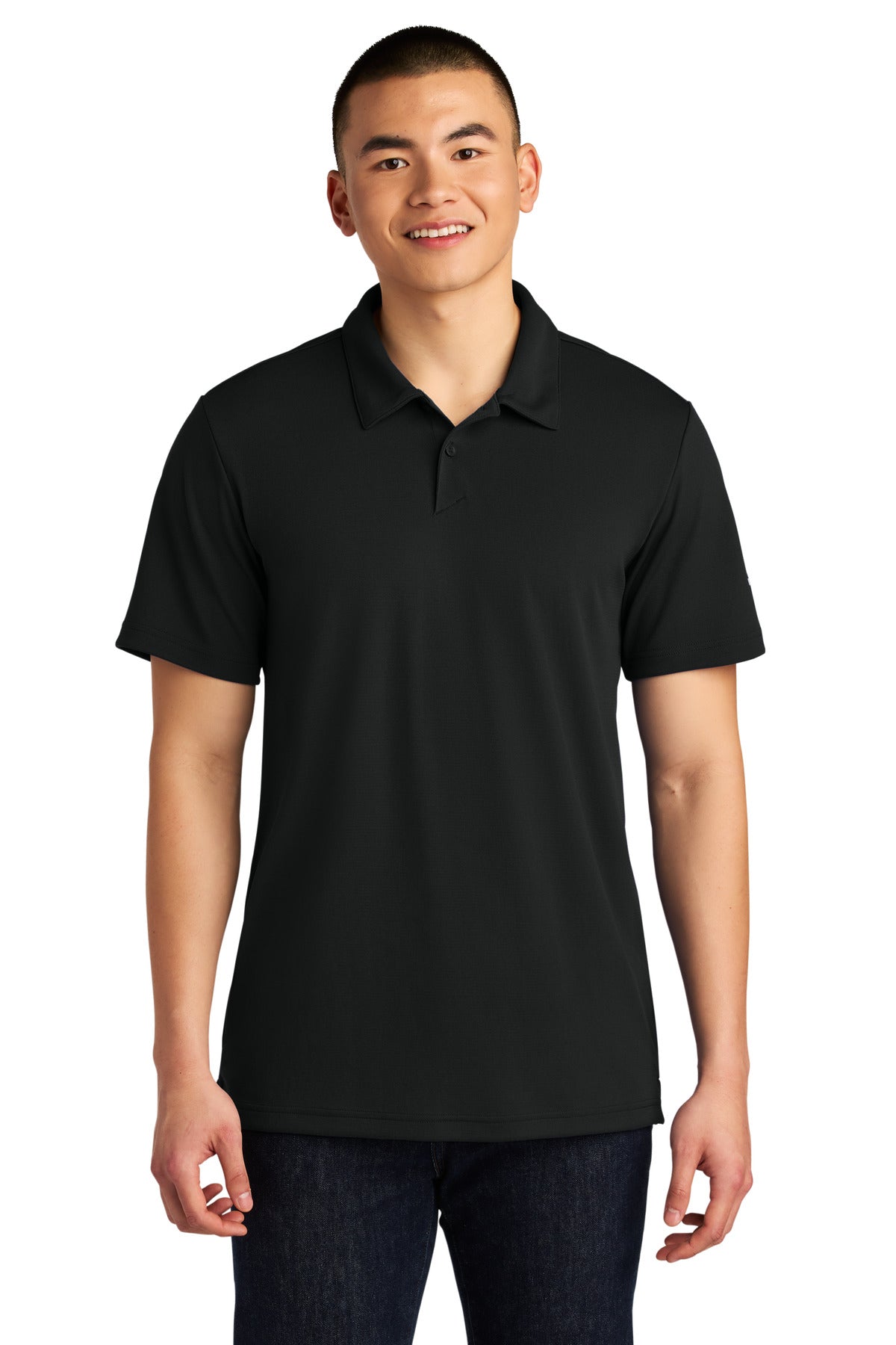 Custom logo The North Face® Ambition Polo NF0A8ENM in TNF Black