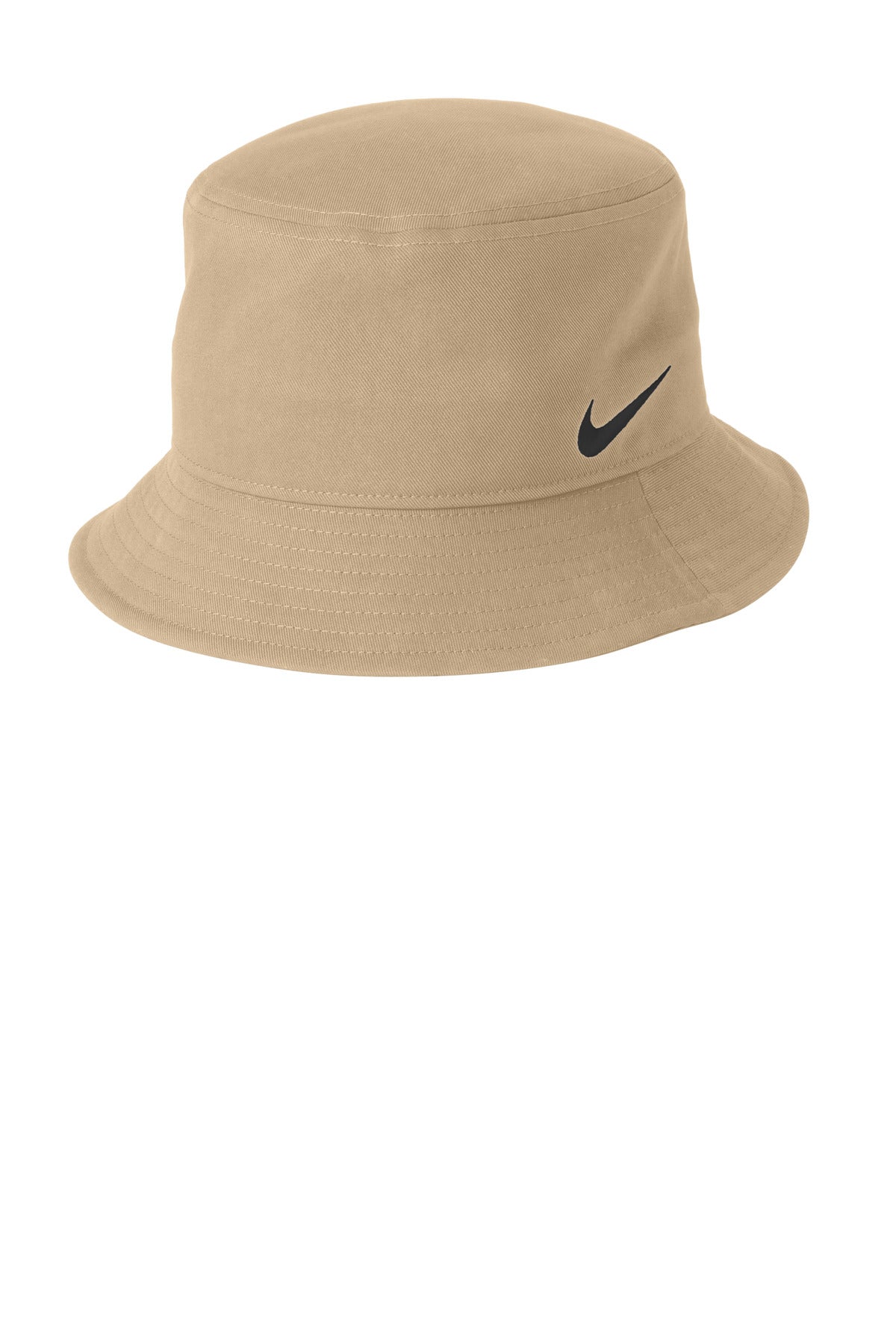 Custom logo Nike Swoosh Bucket Hat NKBFN6319 in Khaki