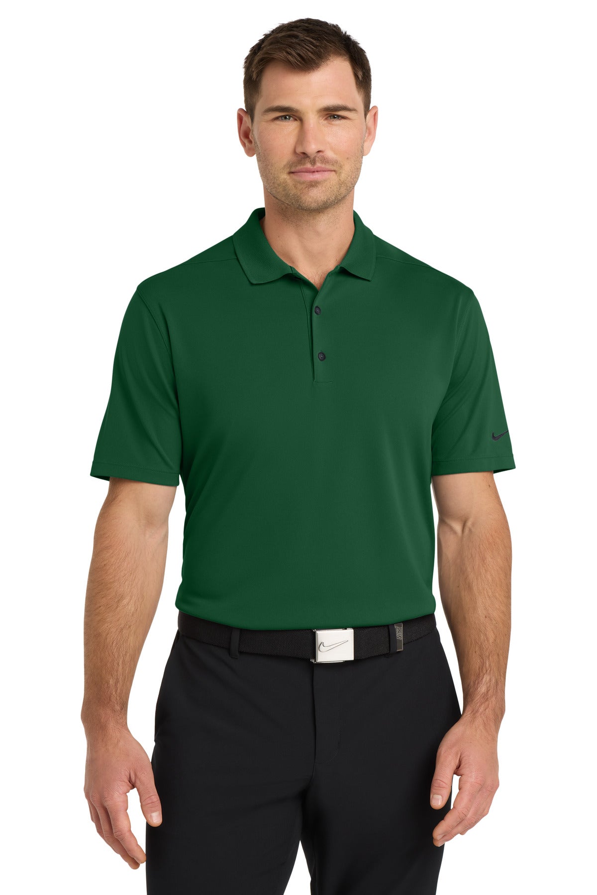 Custom logo Nike Dri-FIT Micro Pique 2.0 Polo NKDC1963 in Gorge Green