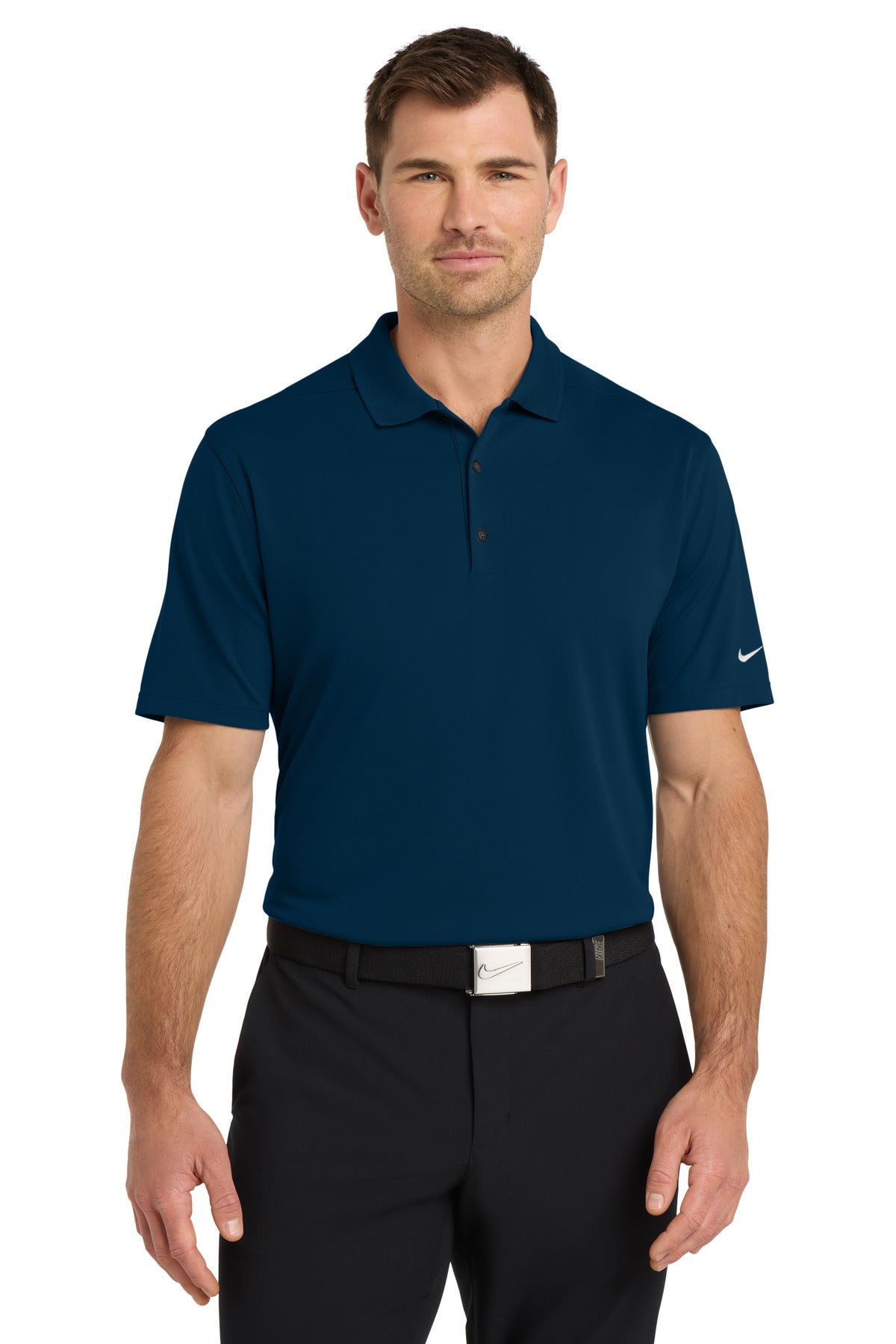Custom logo Nike Dri-FIT Micro Pique 2.0 Polo NKDC1963 in Navy