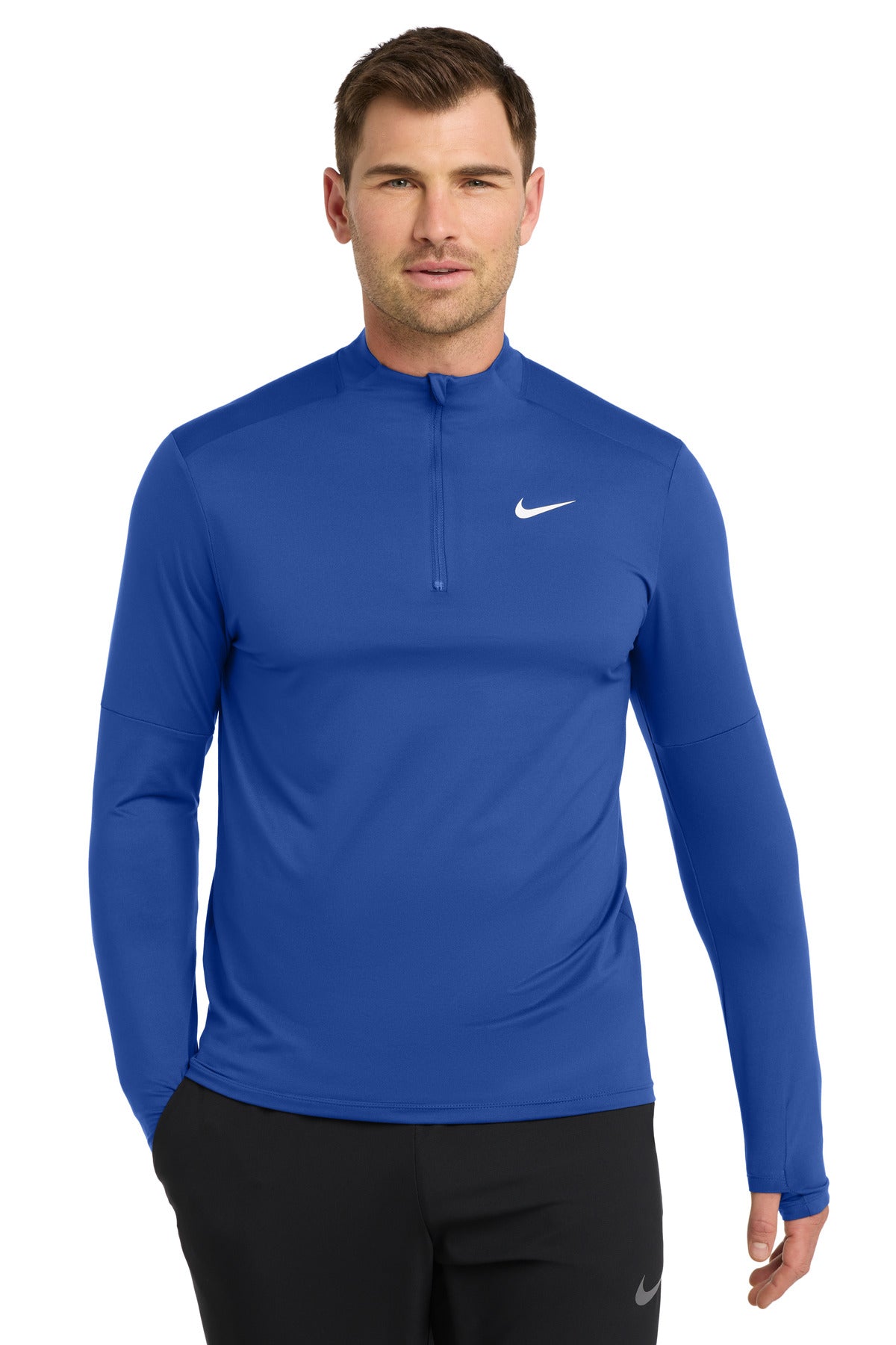 Custom logo Nike Dri-FIT Element 1/2-Zip Top NKDH4949 in Royal