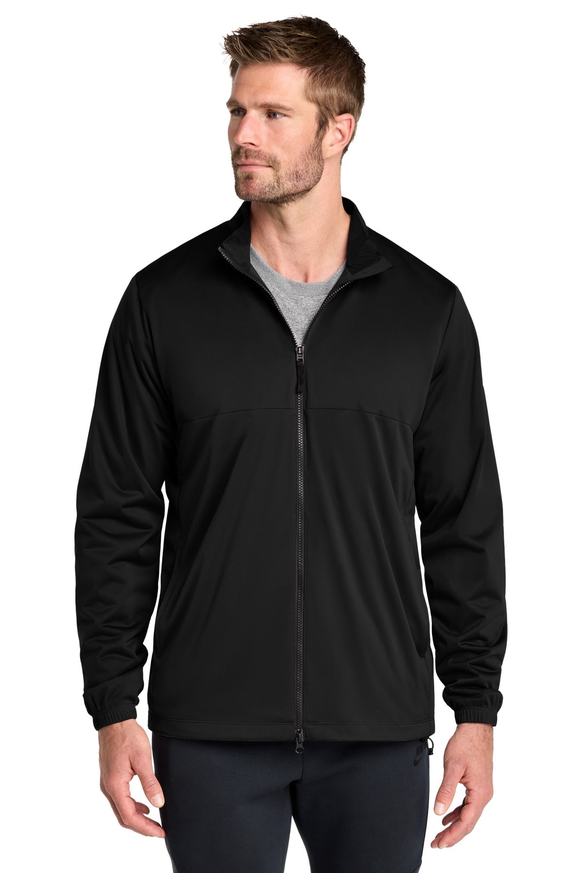 Custom logo Nike Storm-FIT Full-Zip Jacket  NKDX6716 in Black