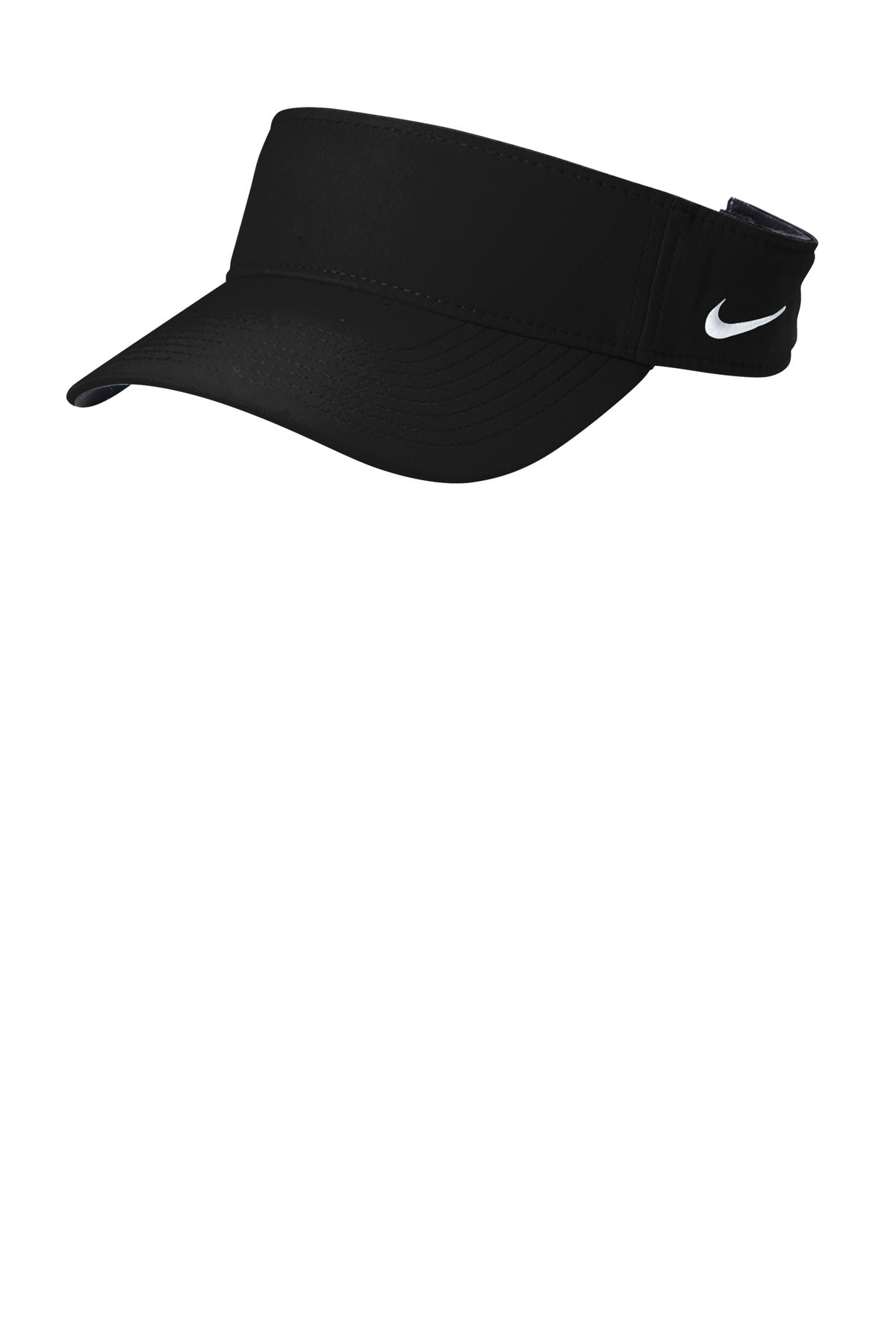 Custom logo Nike Dri-FIT Team Performance Visor NKFB5675 in Black
