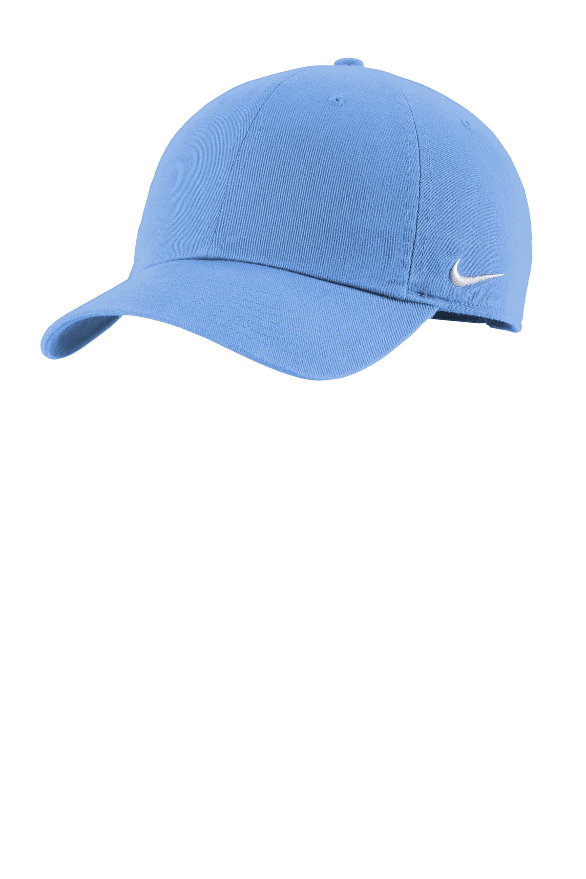 Custom logo Nike Heritage Cotton Twill Cap NKFB5677 in Valor Blue
