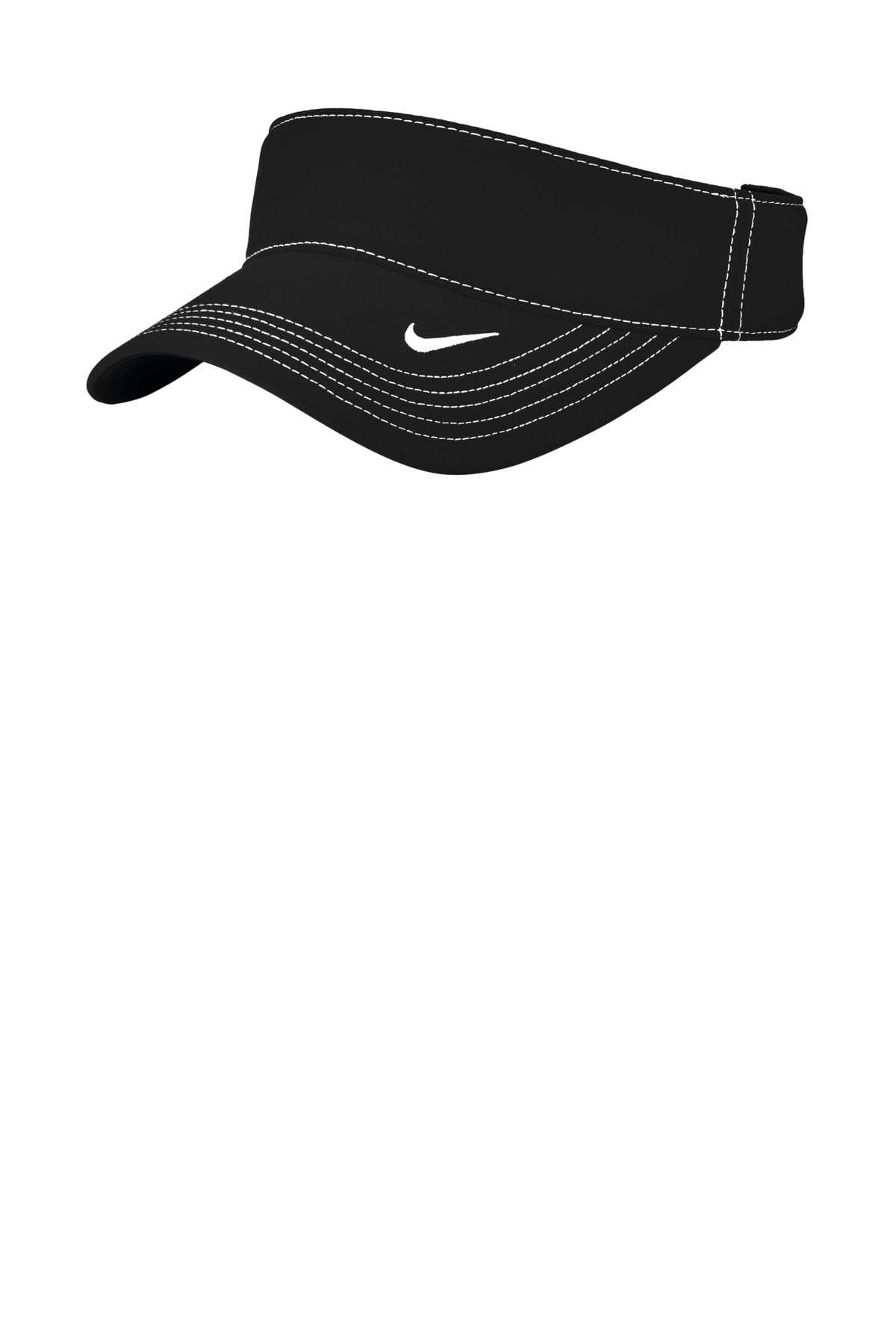 Custom logo Nike Dri-FIT Ace Visor NKFB6446 in Black