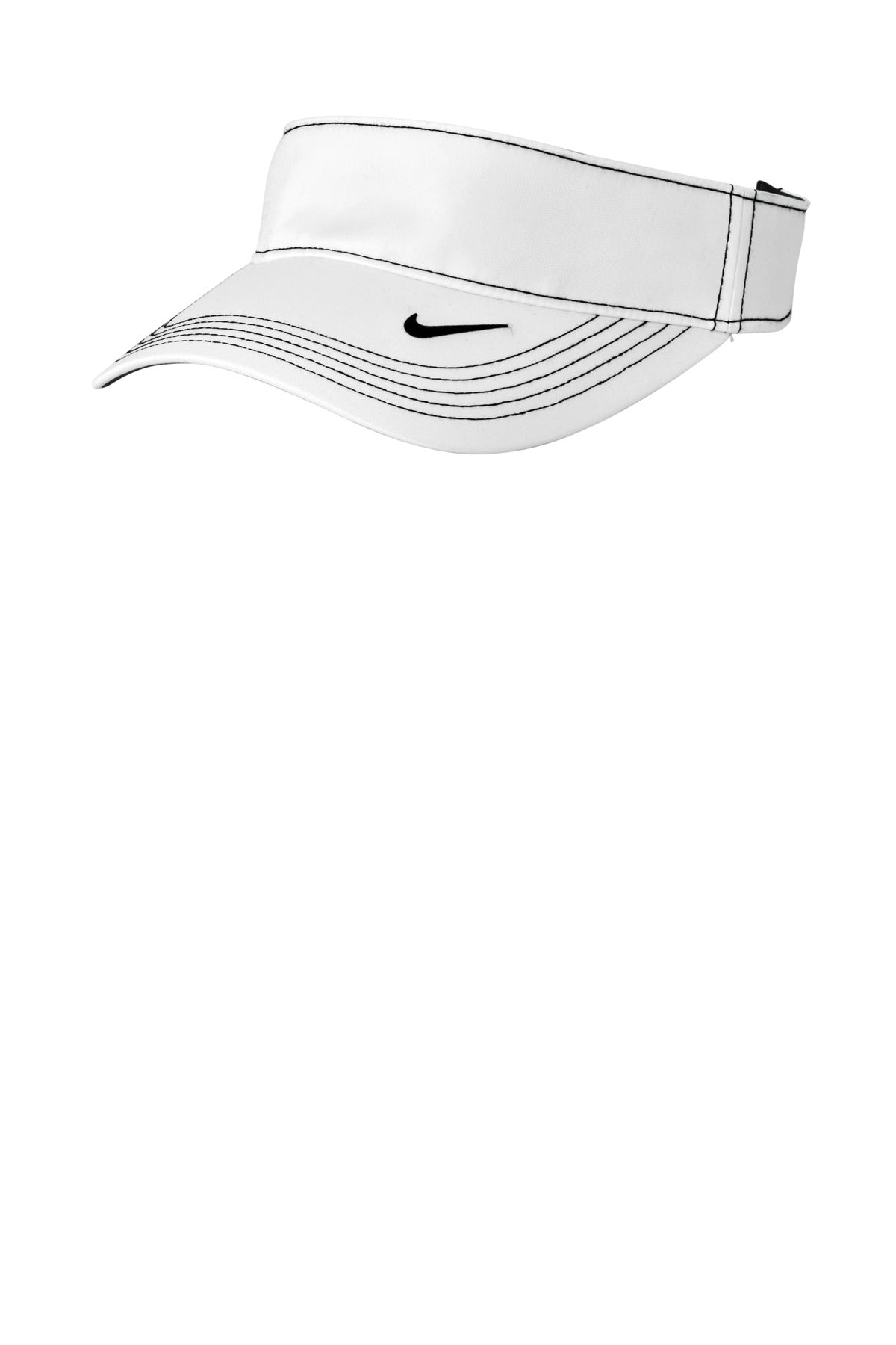 Custom logo Nike Dri-FIT Ace Visor NKFB6446 in White