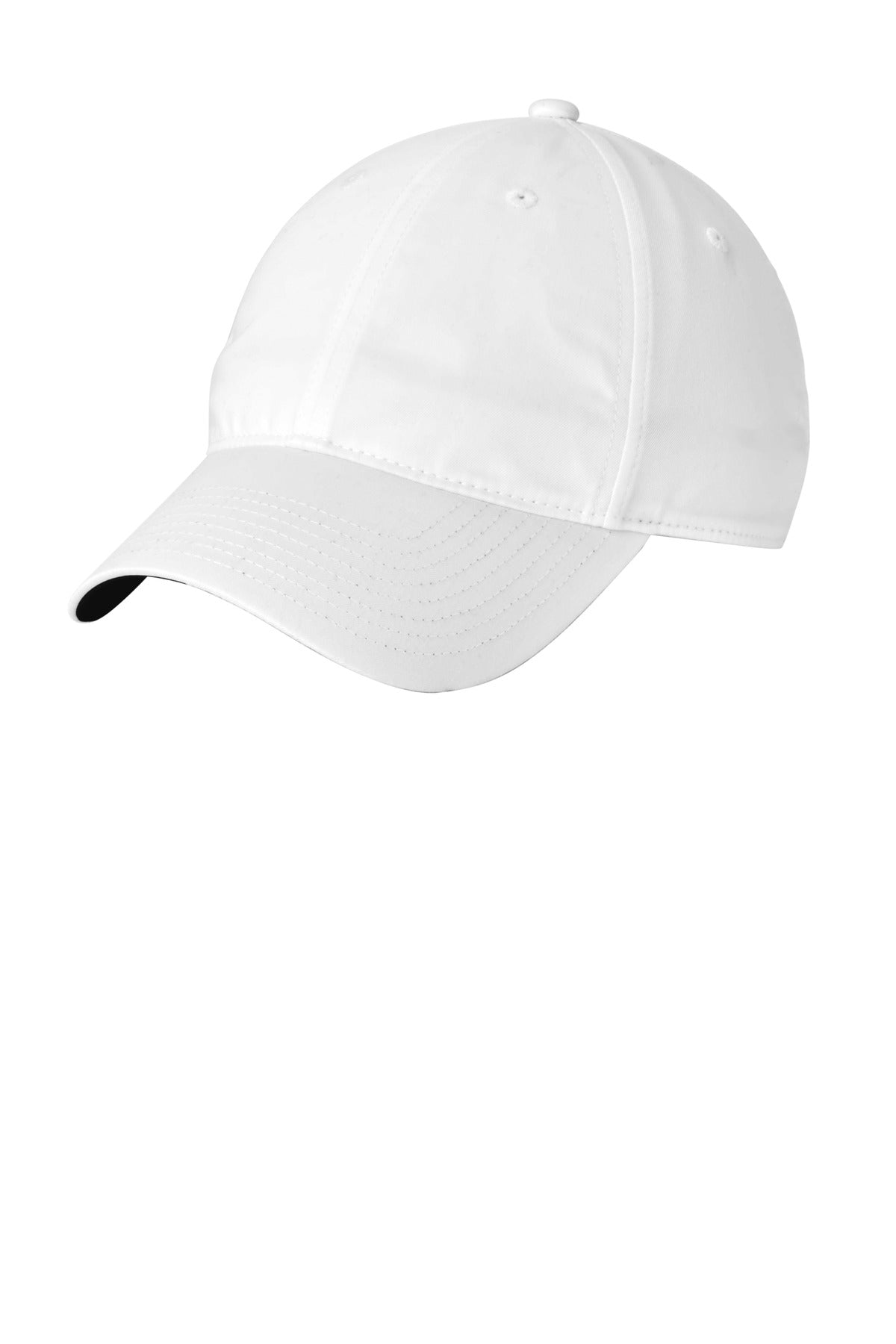 Custom logo Nike Unstructured Cotton/Poly Twill Cap NKFB6449 in White