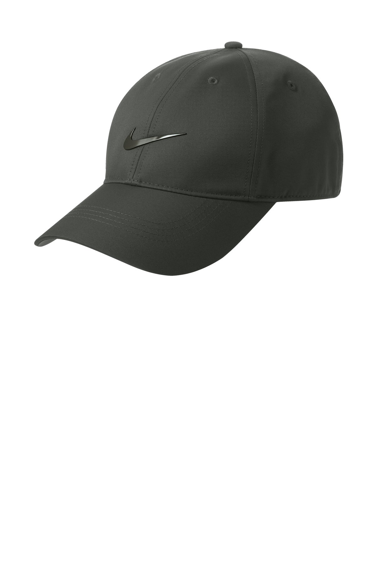 Custom logo Nike Dri-FIT Swoosh Performance Cap NKFB6450 in Anthracite