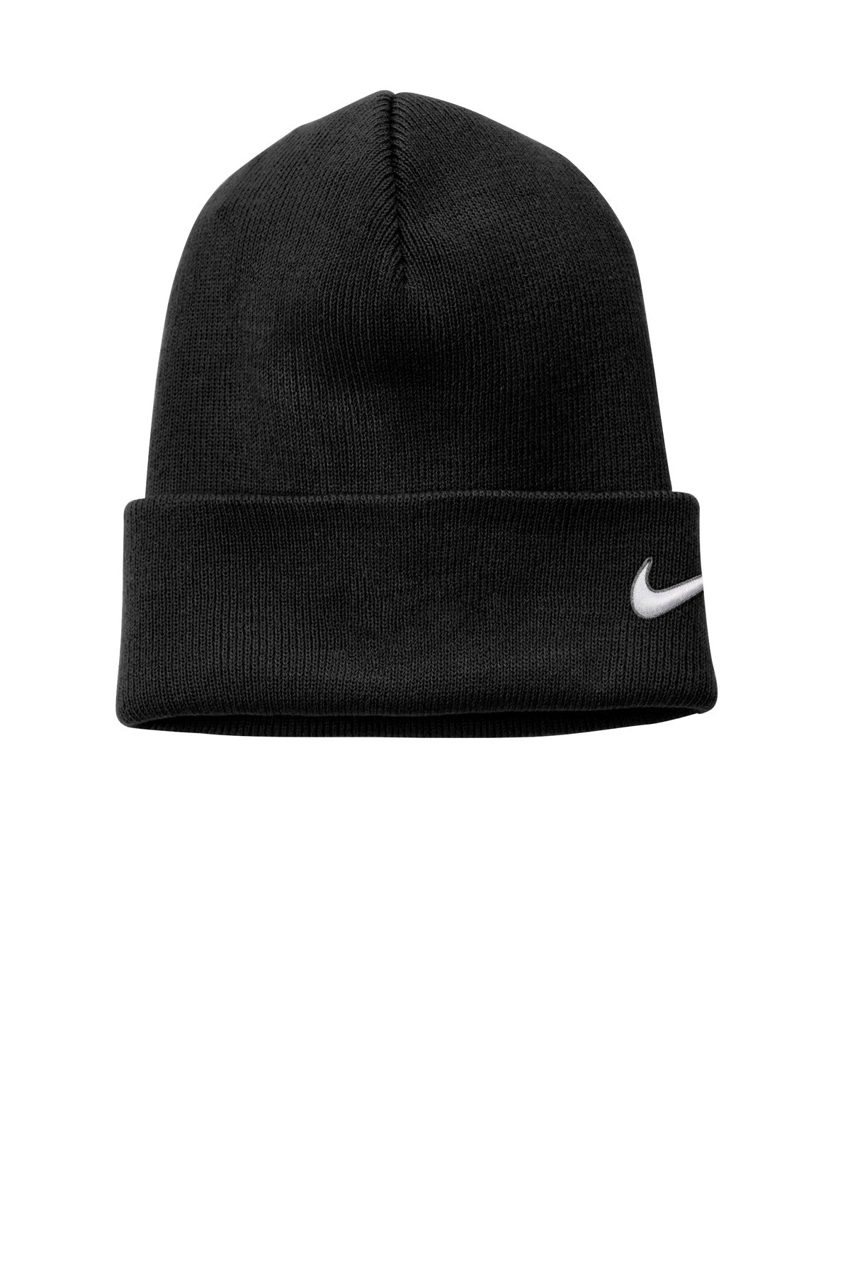 Custom logo Nike Team Cuffed Beanie NKFB6539 in Black