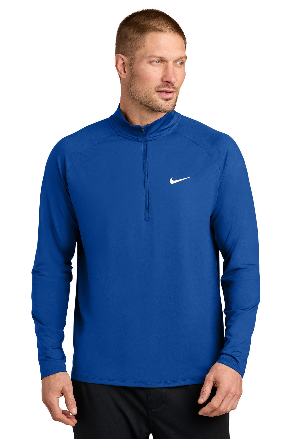 Custom logo Nike Dri-FIT Stride 1/2-Zip NKIO8137 in Royal