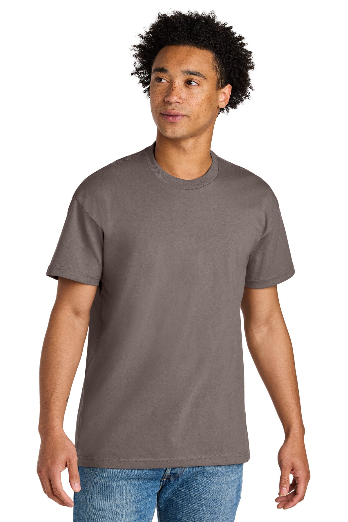 Custom logo Next Level Apparel® Heavyweight Tee NL7200 in Shiitake