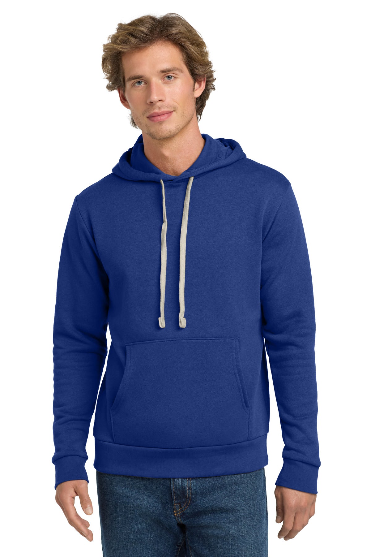 Custom logo Next Level Apparel®   Adult Santa Barbara Pullover Hoodie. NL9303 in Royal