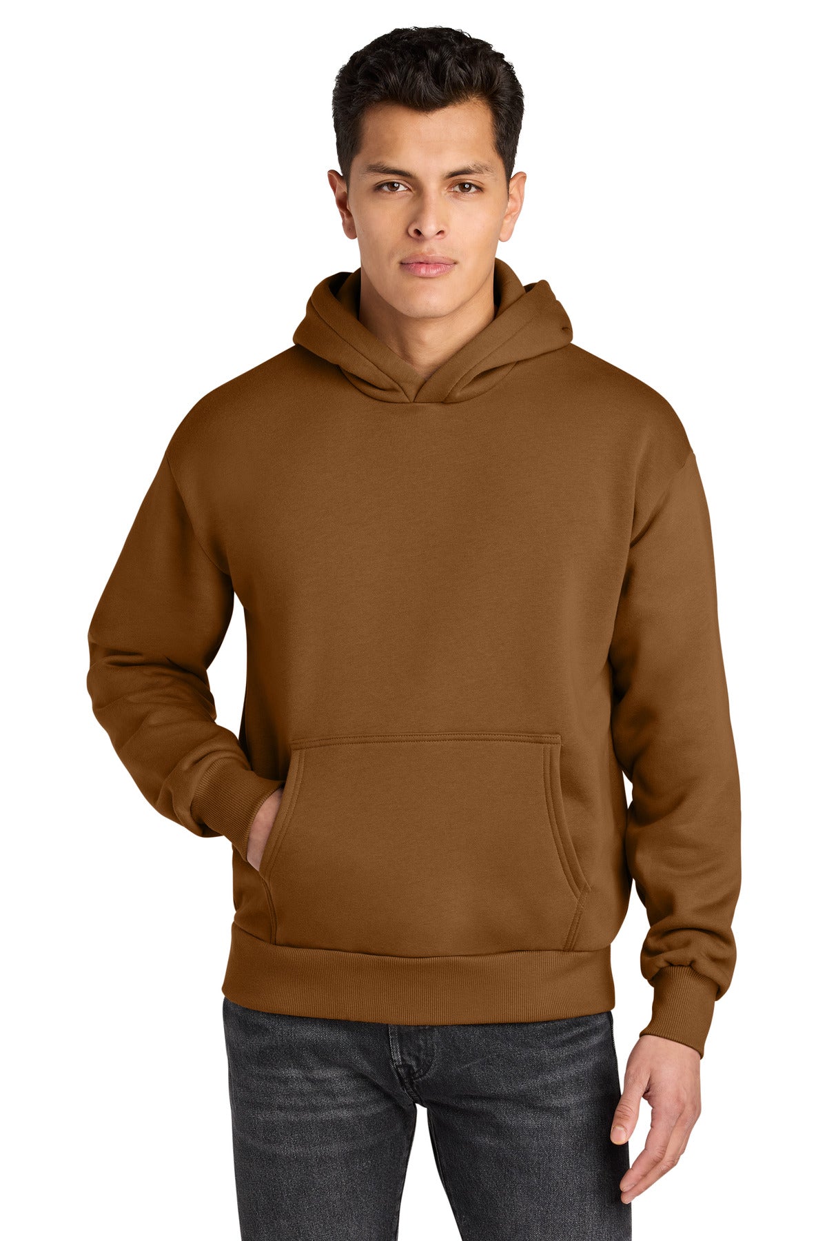 Custom logo Next Level Apparel® Heavyweight Hoodie NL9307 in Clay