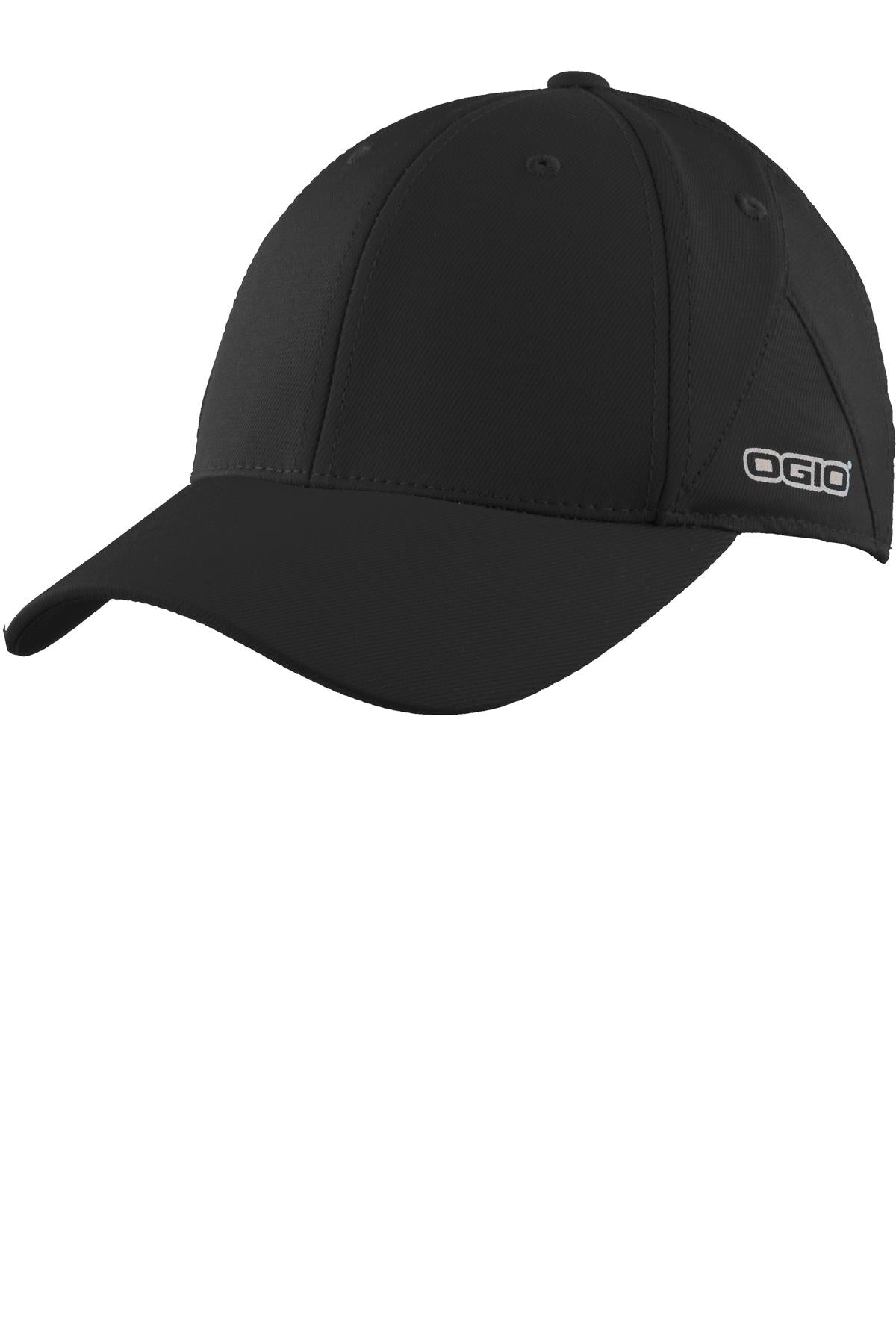Custom logo OGIO® Apex Cap. OE650 in Blacktop