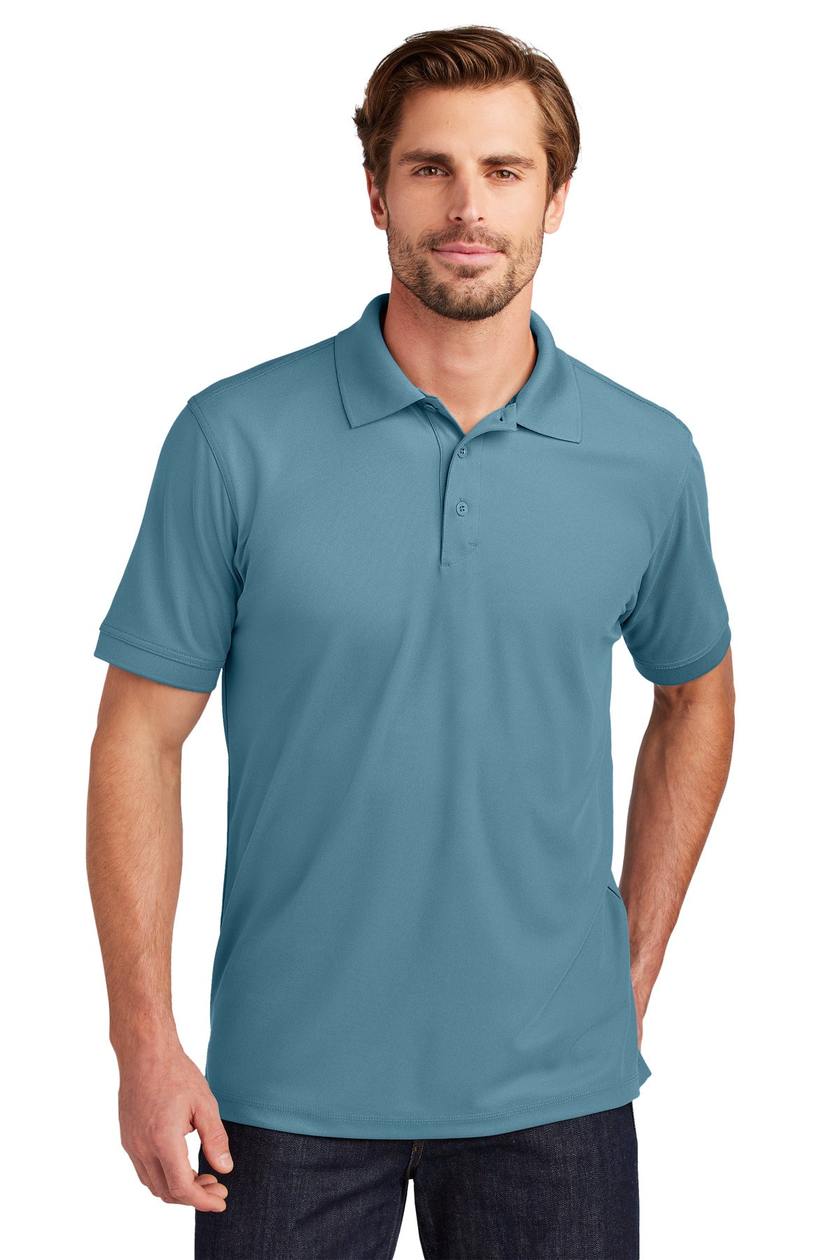 Custom logo OGIO® - Caliber2.0 Polo. OG101 in Blue Mist