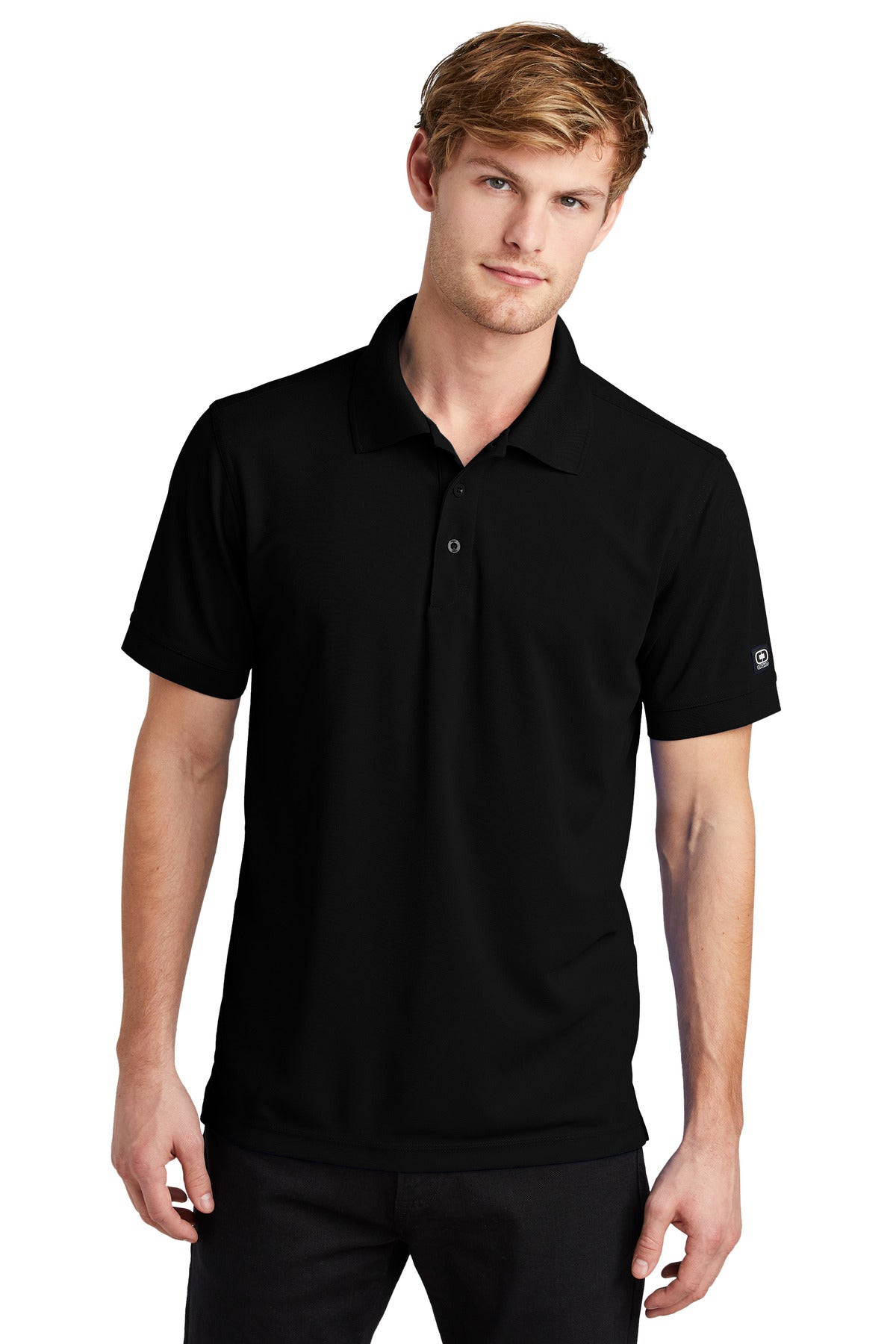 Custom logo OGIO® - Caliber2.0 Polo. OG101 in Blacktop