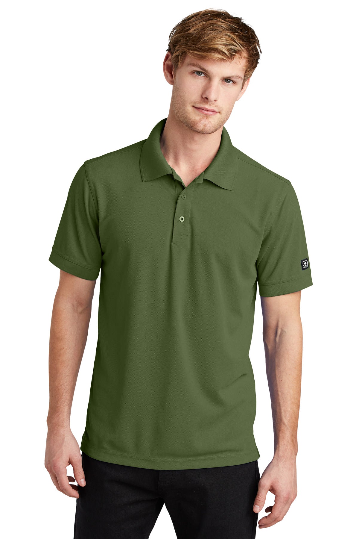 Custom logo OGIO® - Caliber2.0 Polo. OG101 in Grit Green