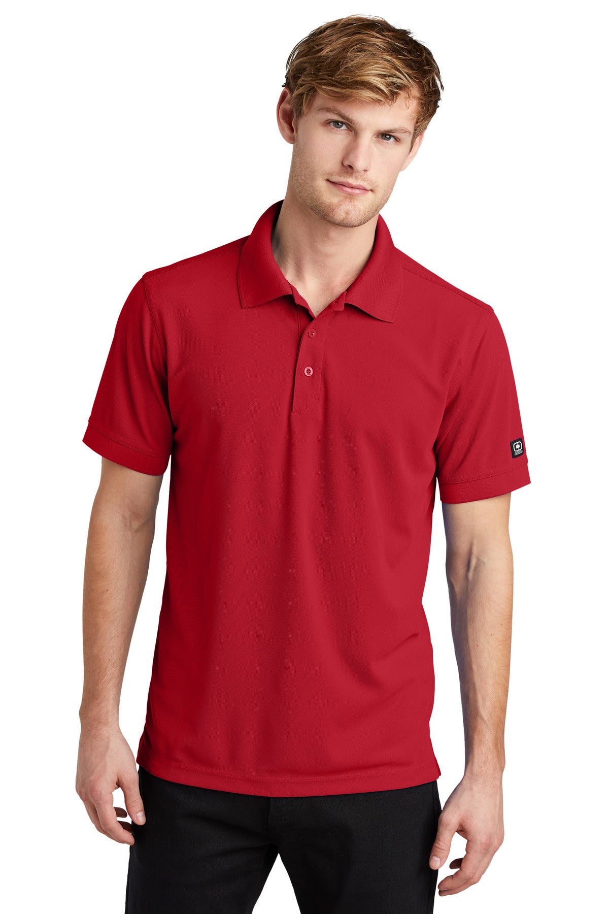 Custom logo OGIO® - Caliber2.0 Polo. OG101 in Signal Red