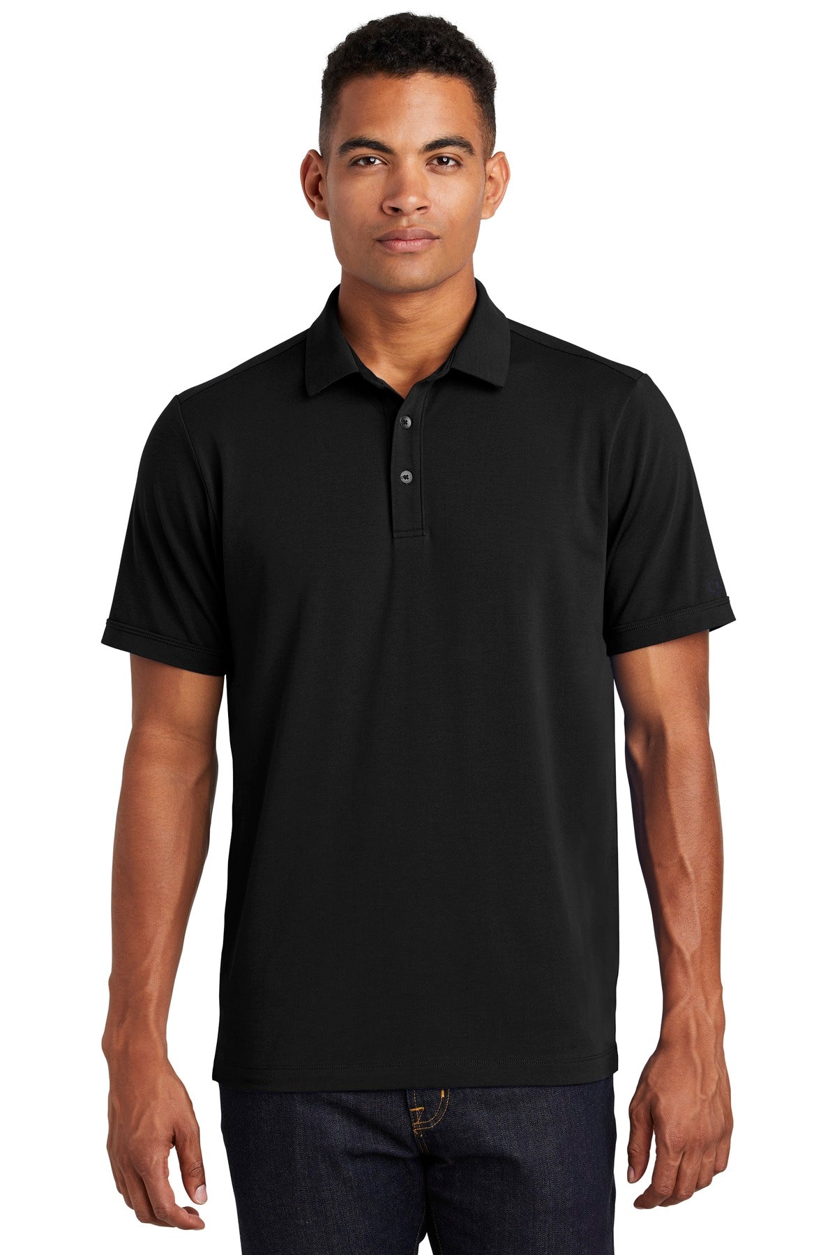 Custom logo OGIO ® Limit Polo. OG138 in Blacktop