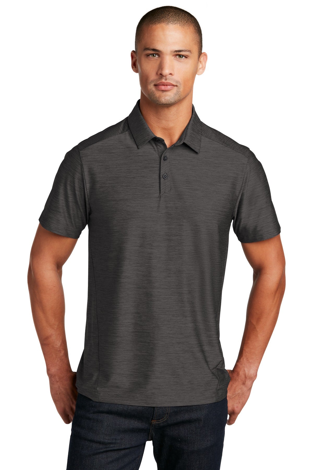 Custom logo OGIO ® Slate Polo. OG143 in Blacktop
