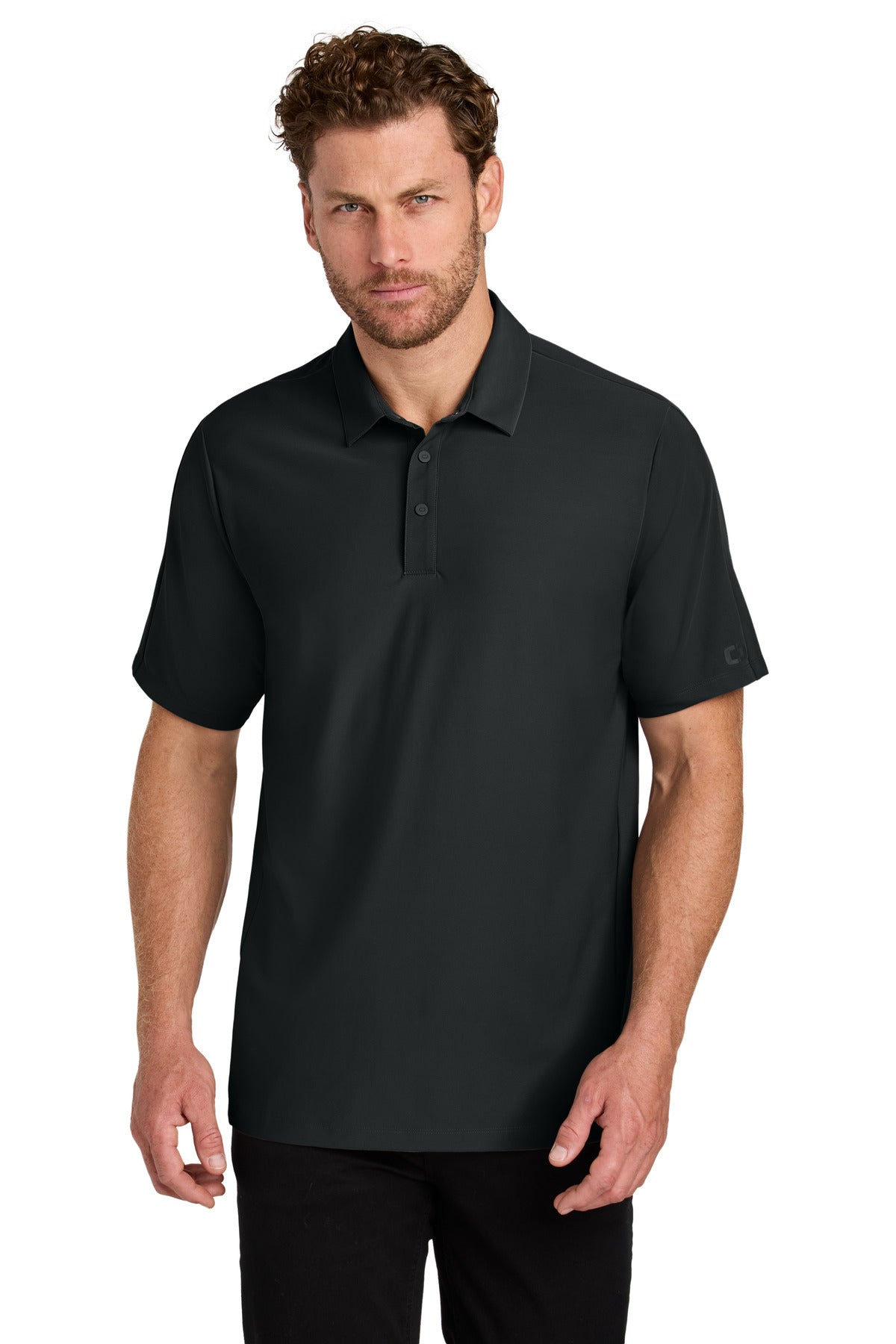 Custom logo OGIO® Envision Polo OG154 in Blacktop