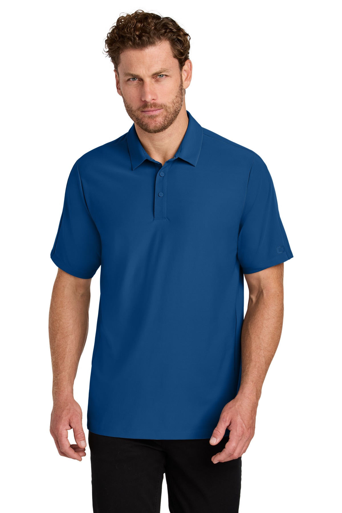 Custom logo OGIO® Envision Polo OG154 in Force Blue