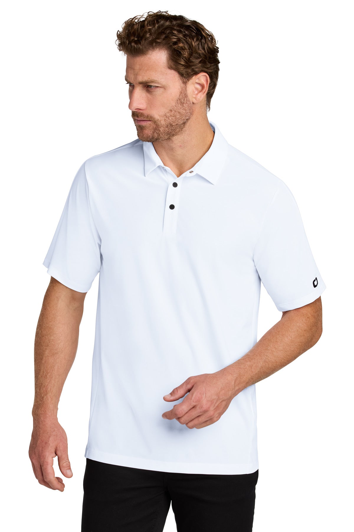 Custom logo OGIO® Envision Polo OG154 in White