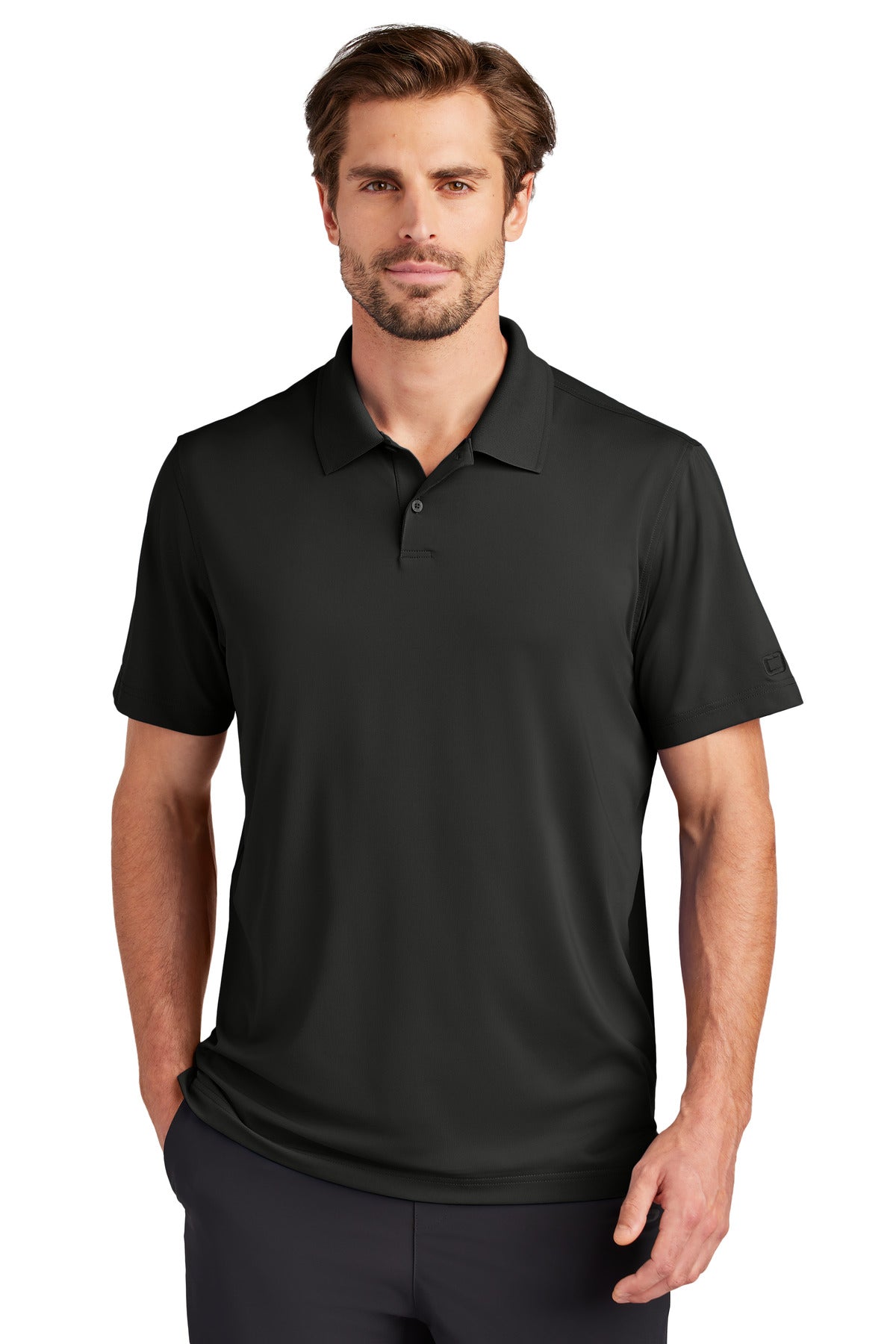 Custom logo OGIO® Regain Polo OG170 in Blacktop