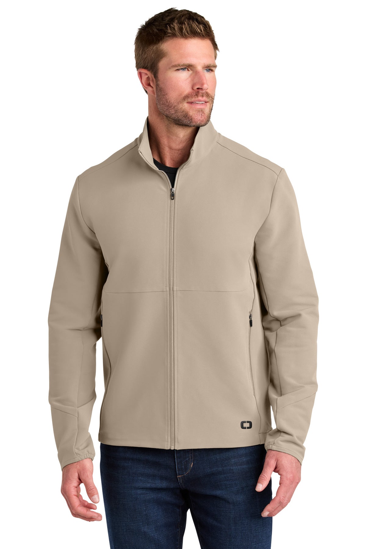 Custom logo OGIO® Kinetic Soft Shell OG740 in Sahara