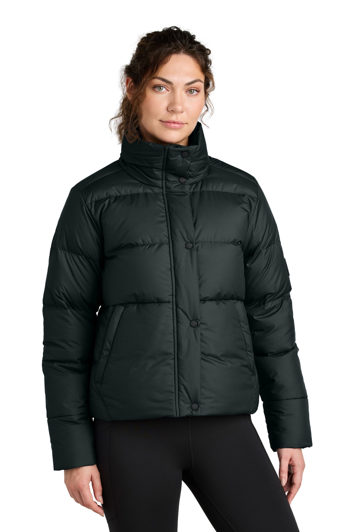 Custom logo LIMITED EDITION Outdoor Research® Women's Coldsnap Down Jacket OR322225 in Black