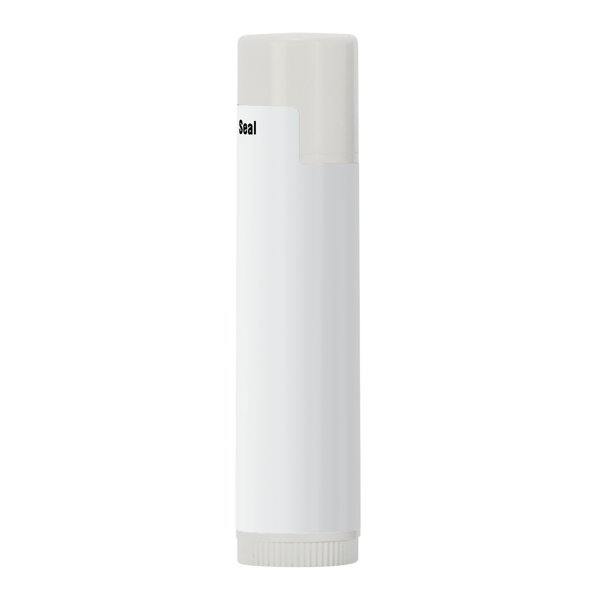 Custom logo SPF-15 Lip Balm in White Tube