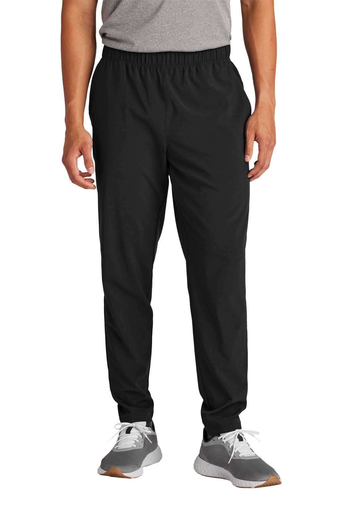 Custom logo Sport-Tek® Repeat Pant PST485 in Black